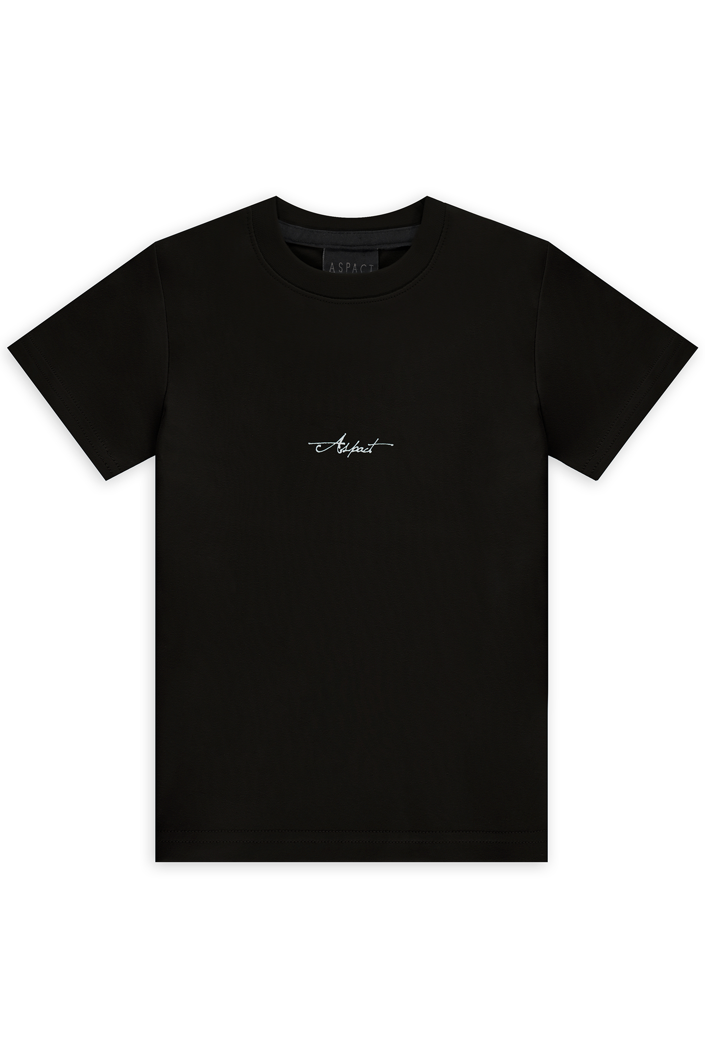 KIDS SIGNATURE TEE BLACK 1