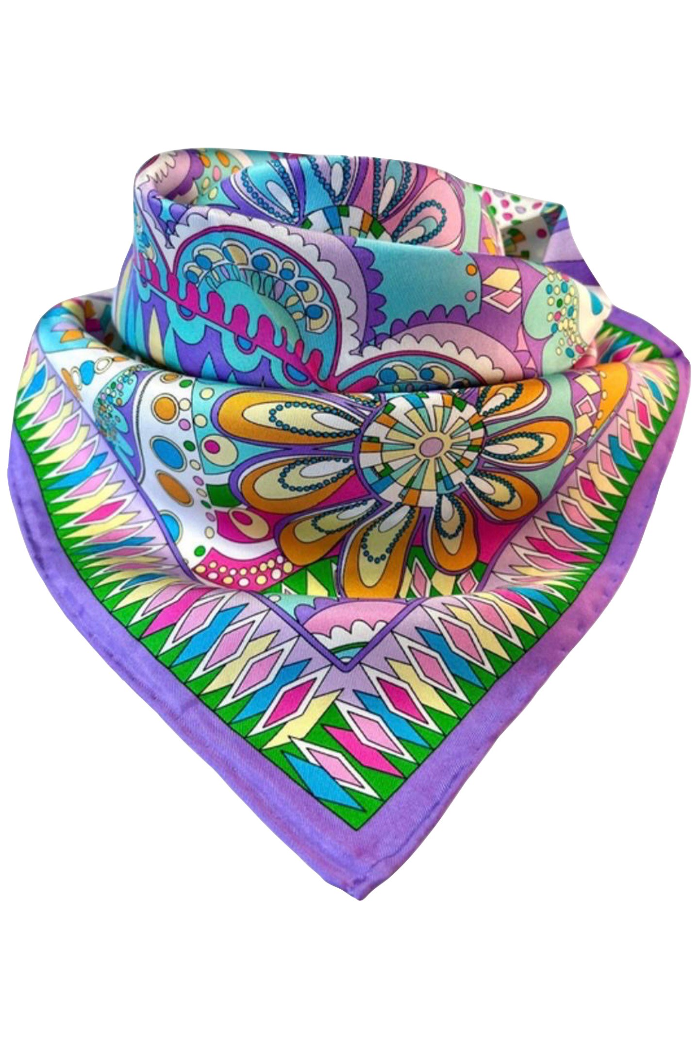 SCARF BURANO SMALL 444 LILAC 2