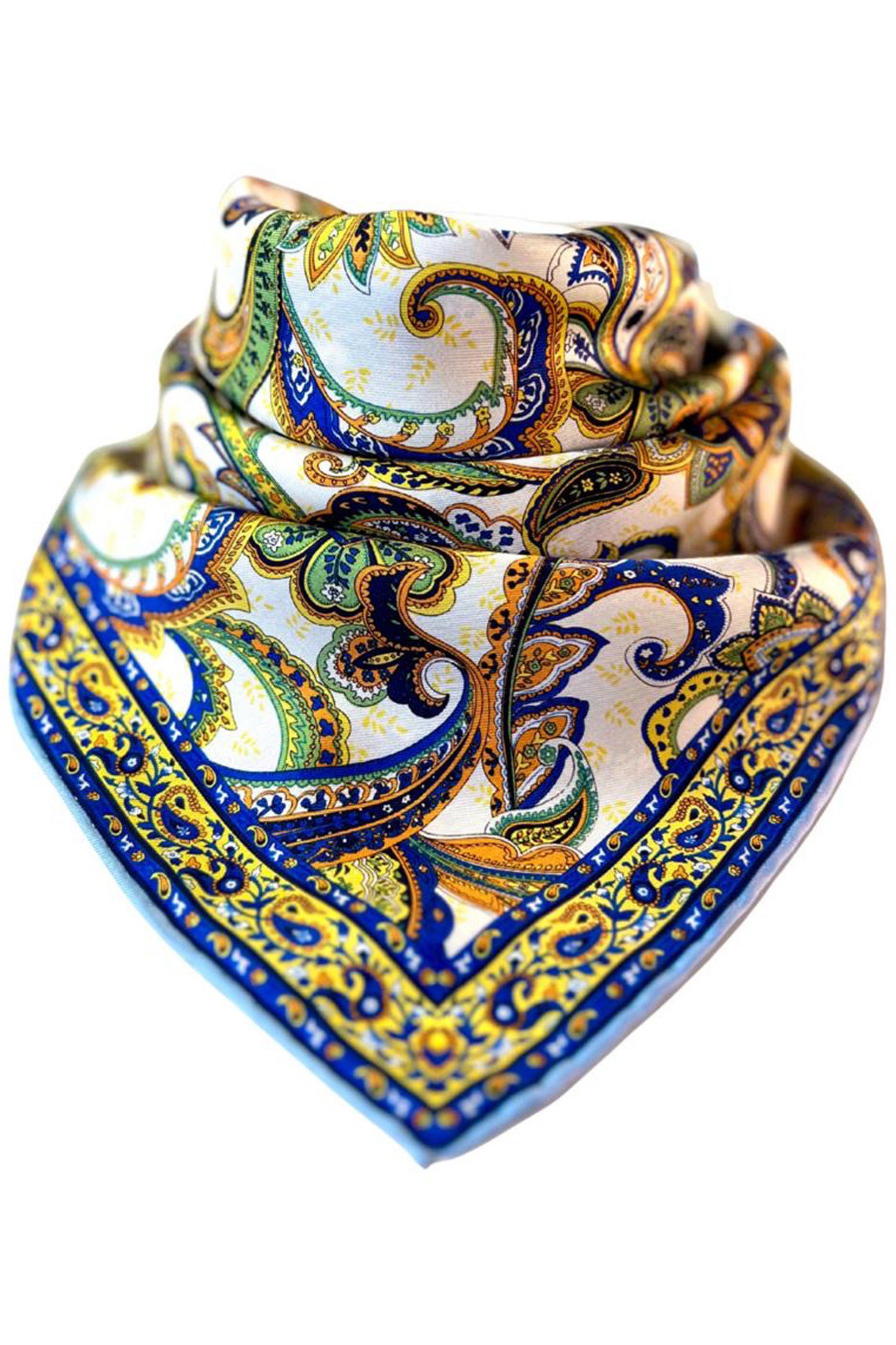 SCARF BURANO SMALL 583 BLUE 2