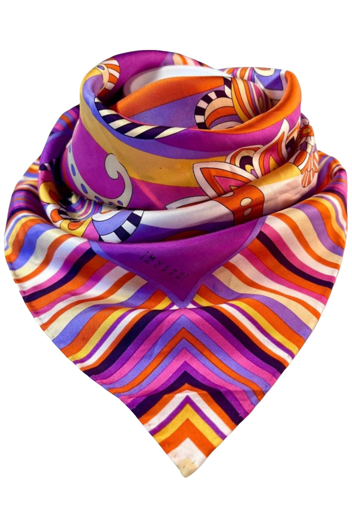 SCARF BURANO SMALL 448 PINK MULTI 2