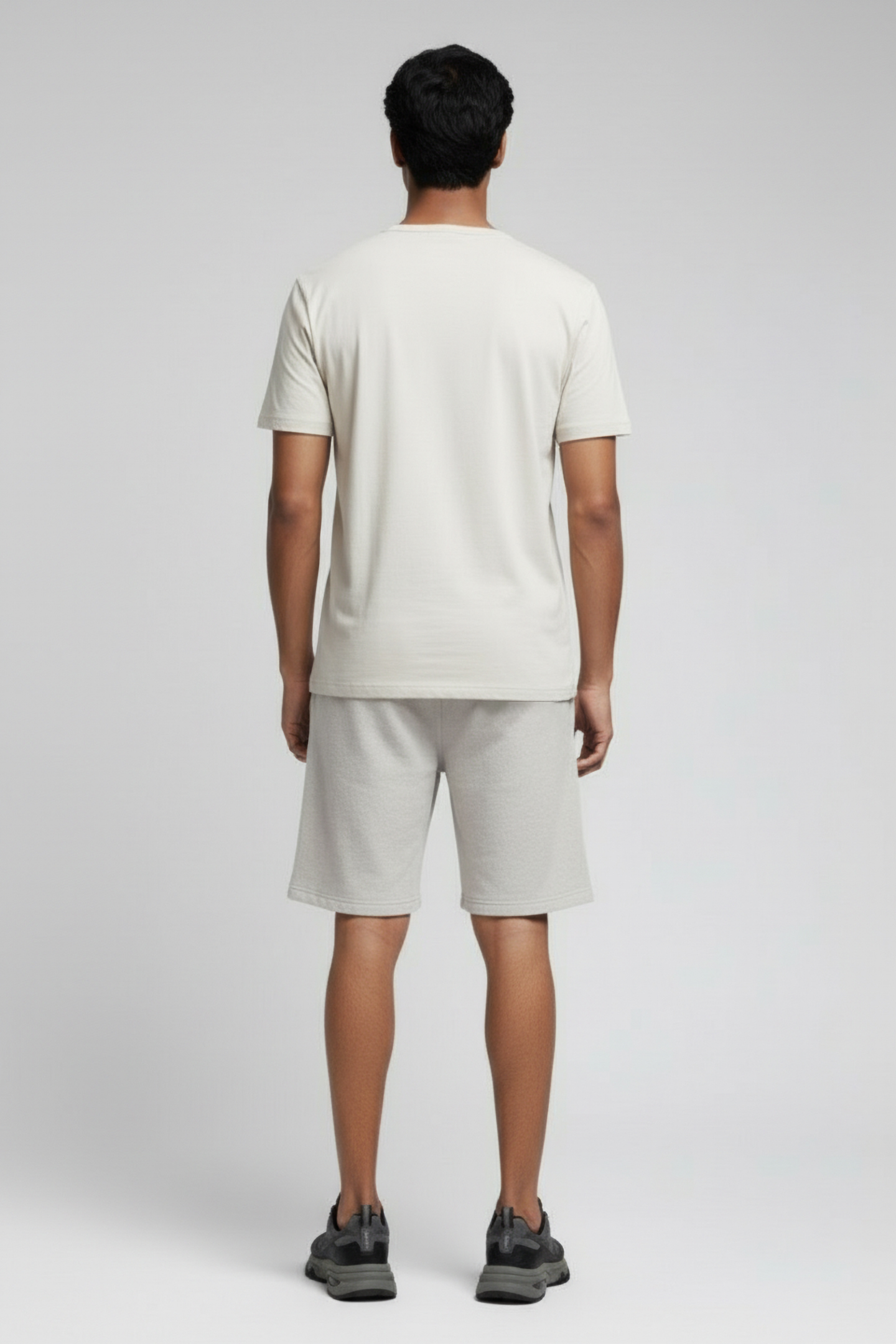 SALINAS TERRY SHORT GREY 2