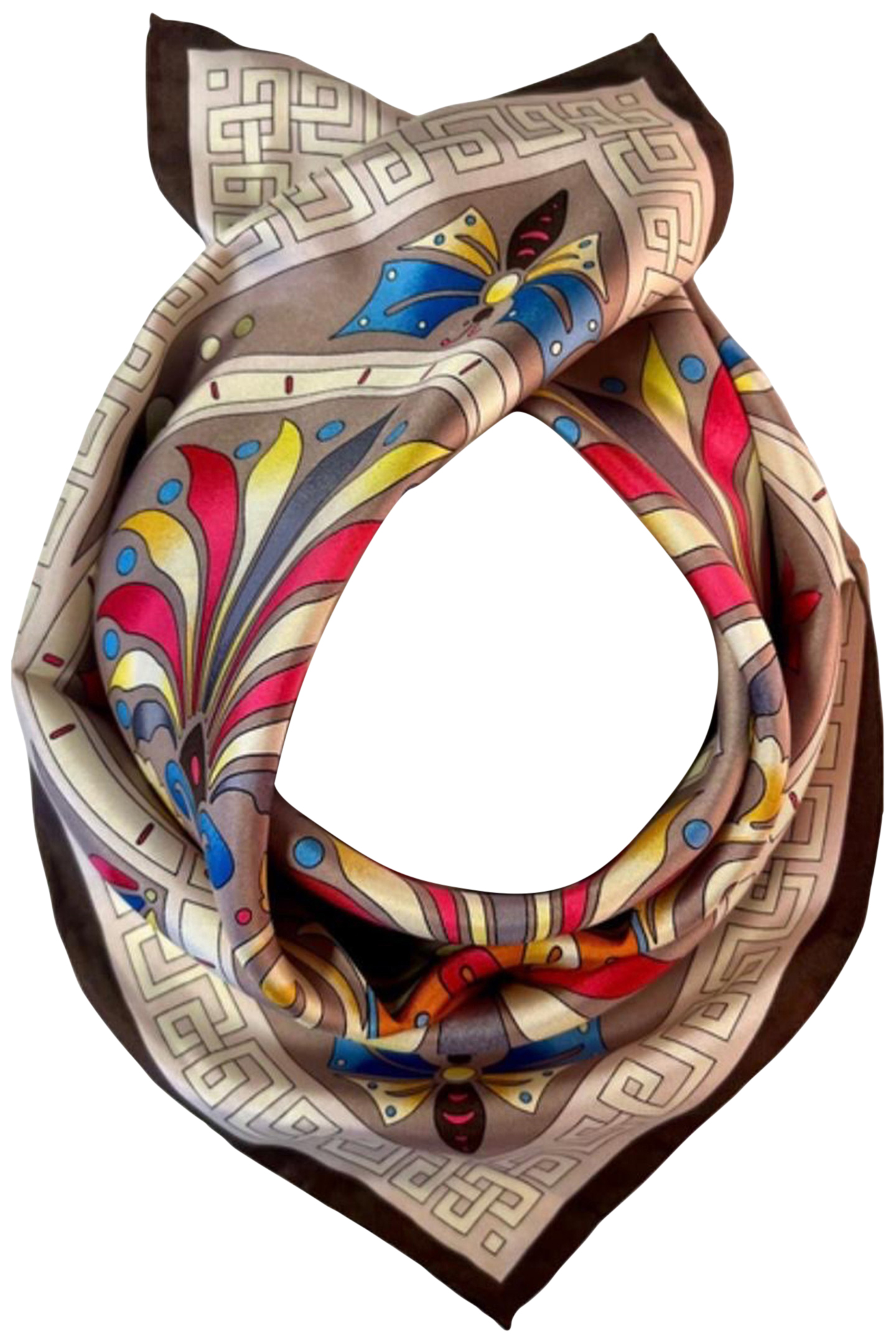 SCARF BURANO SMALL 468 GREY MULTI 1