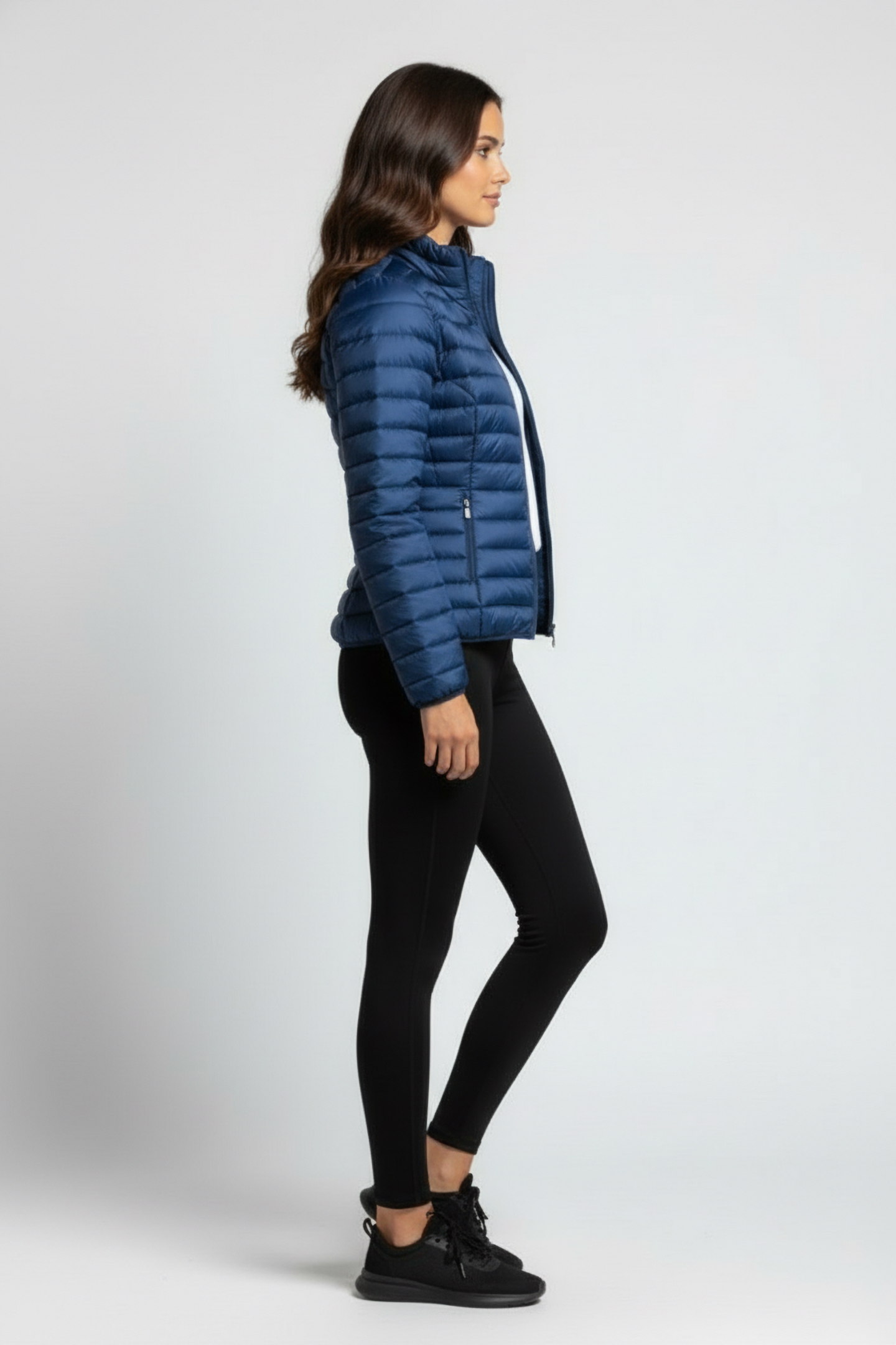 CHA DOWN JACKET DARK DENIM 4