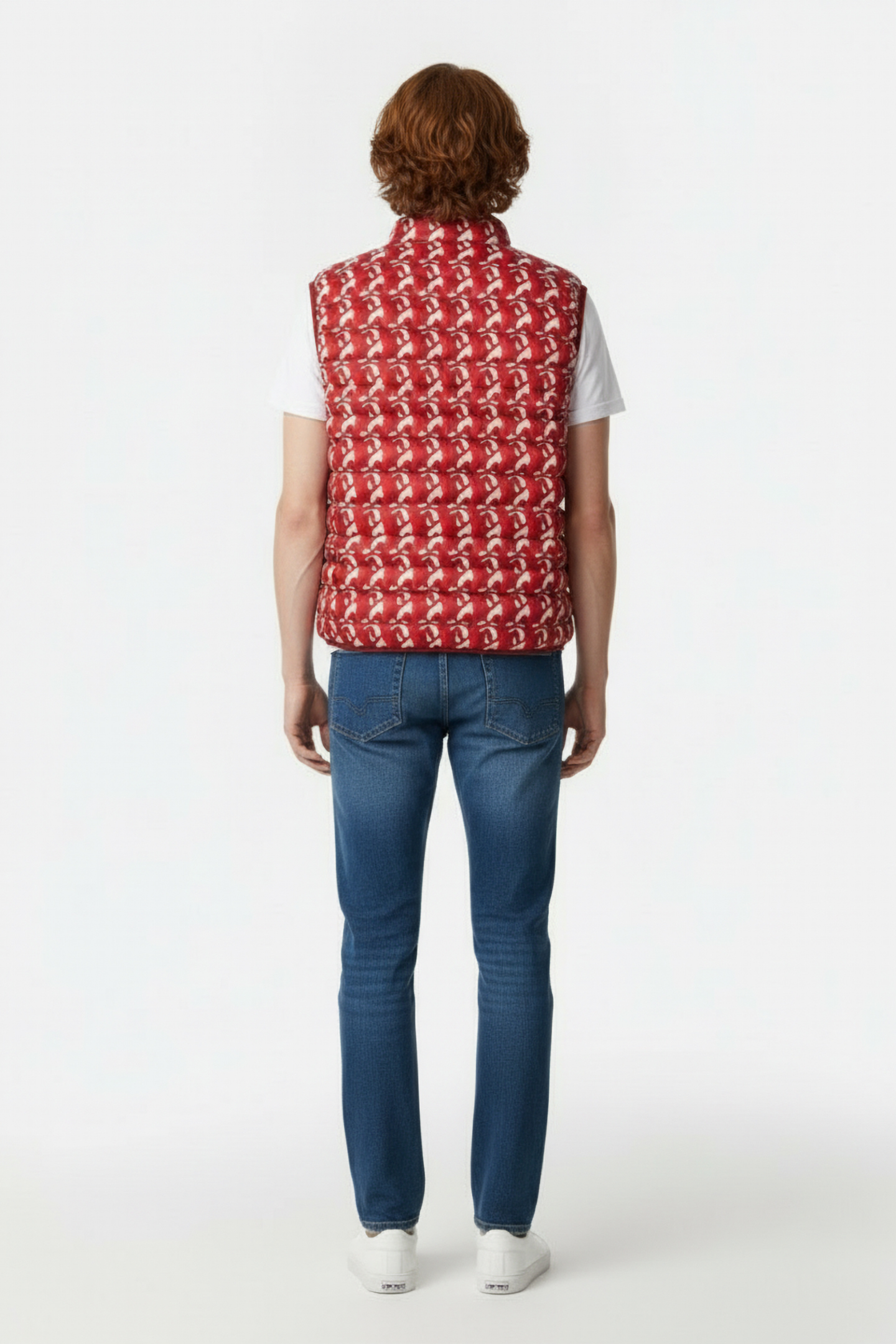 TOM MONOGRAM DOWN JACKET MONOGRAM FIRE RED 2