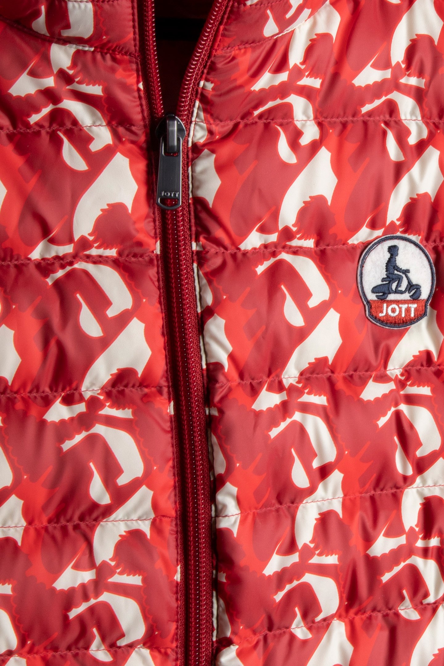 TOM MONOGRAM DOWN JACKET MONOGRAM FIRE RED 4