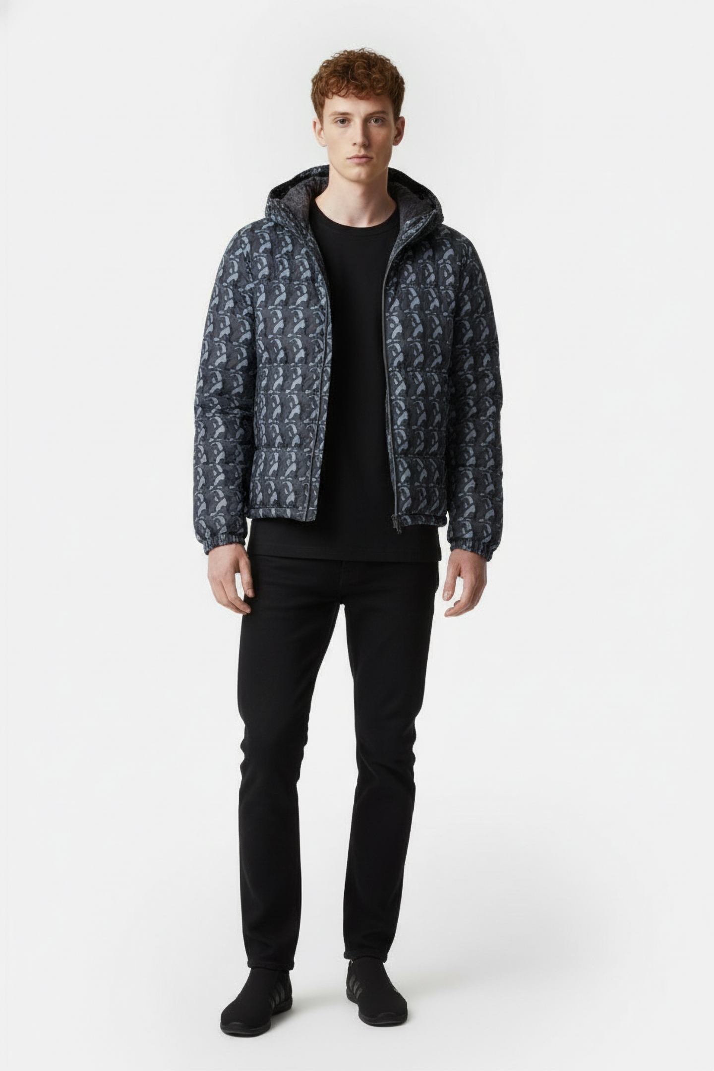 BERGEN MONOGRAM JACKET MONOGRAM ANTHRA / ANTHRA 1