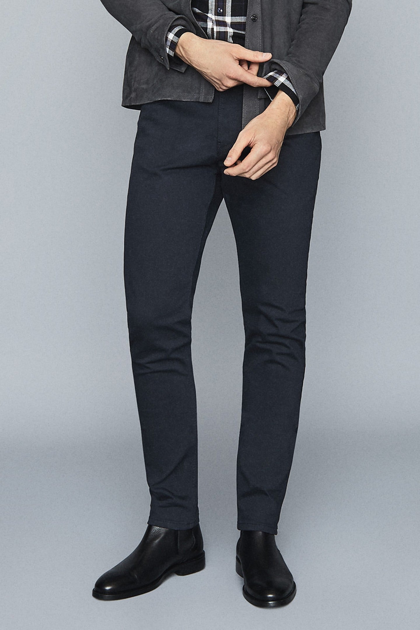 STAY BLUE SLIM JEANS BLUE 1