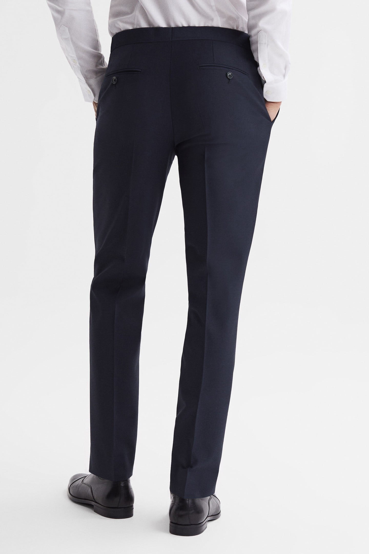 MODERN FIT TRAVEL TROUSER NAVY 4
