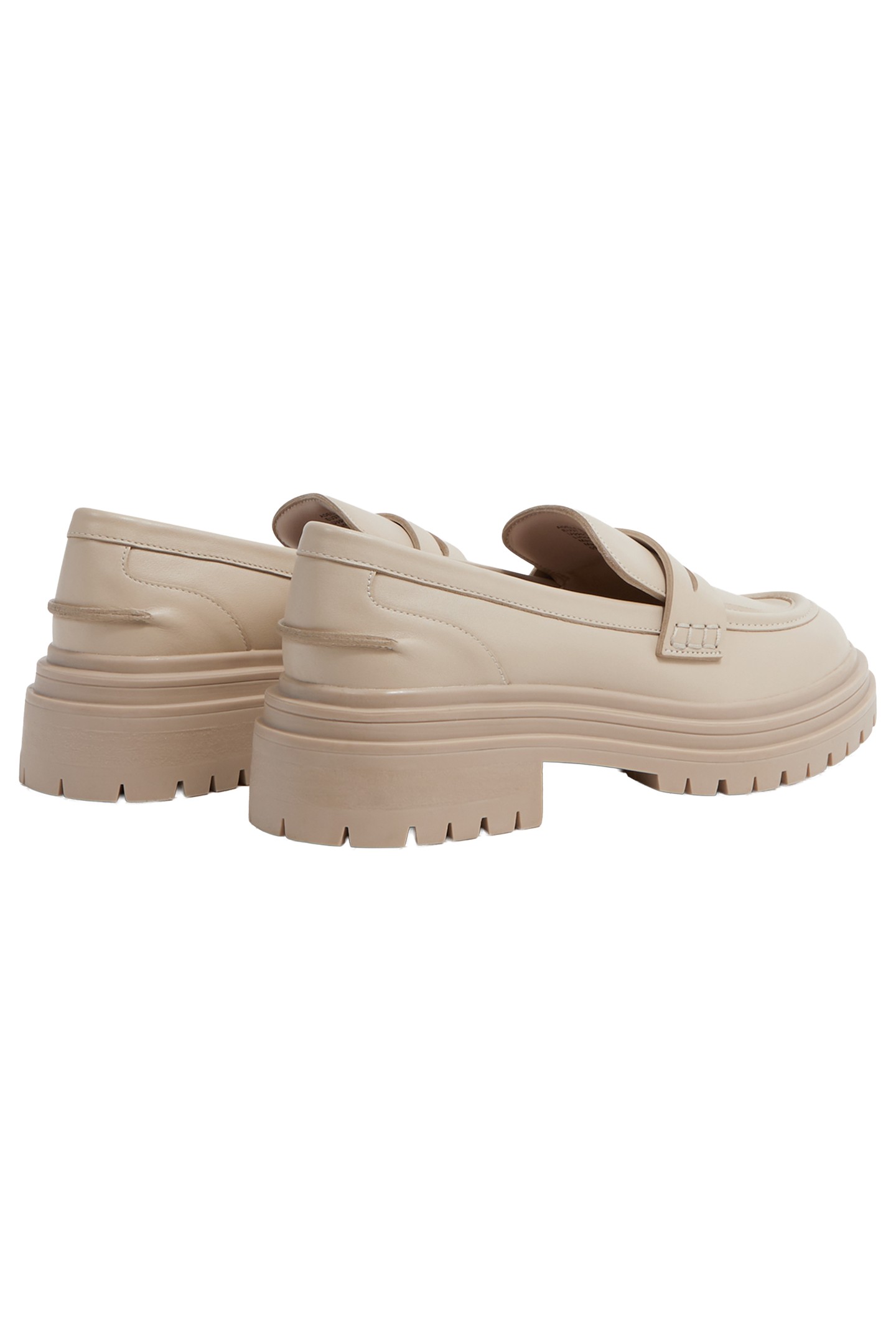 CLEATED SOLE LOAFER ECRU 4