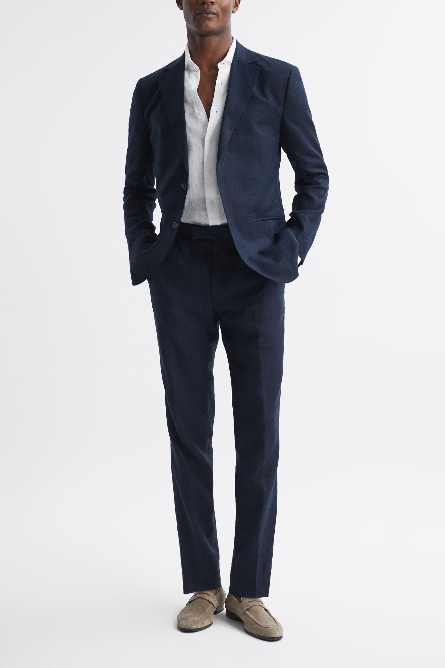 LONGSLEEVE LINEN SHIRT WHITE 3