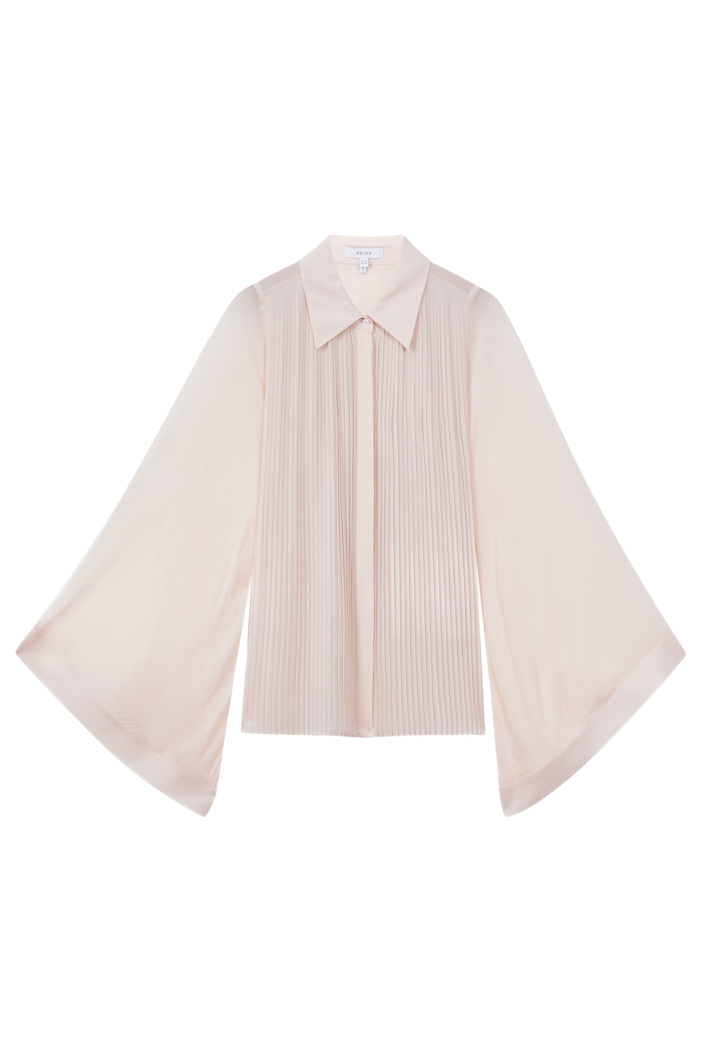 PLEAT DETAIL BLOUSE NUDE 5