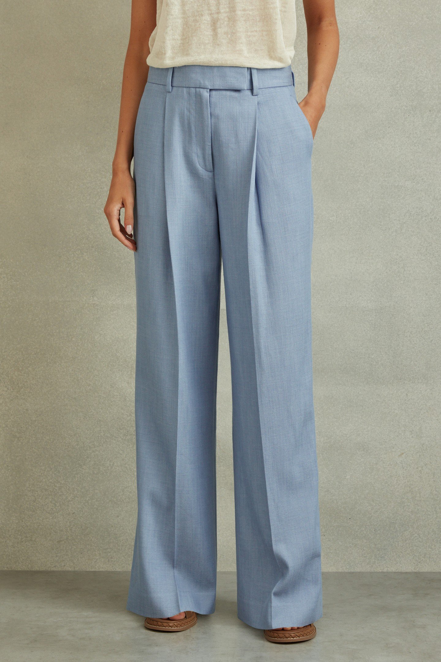 WIDE LEG TROUSER BLUE 3