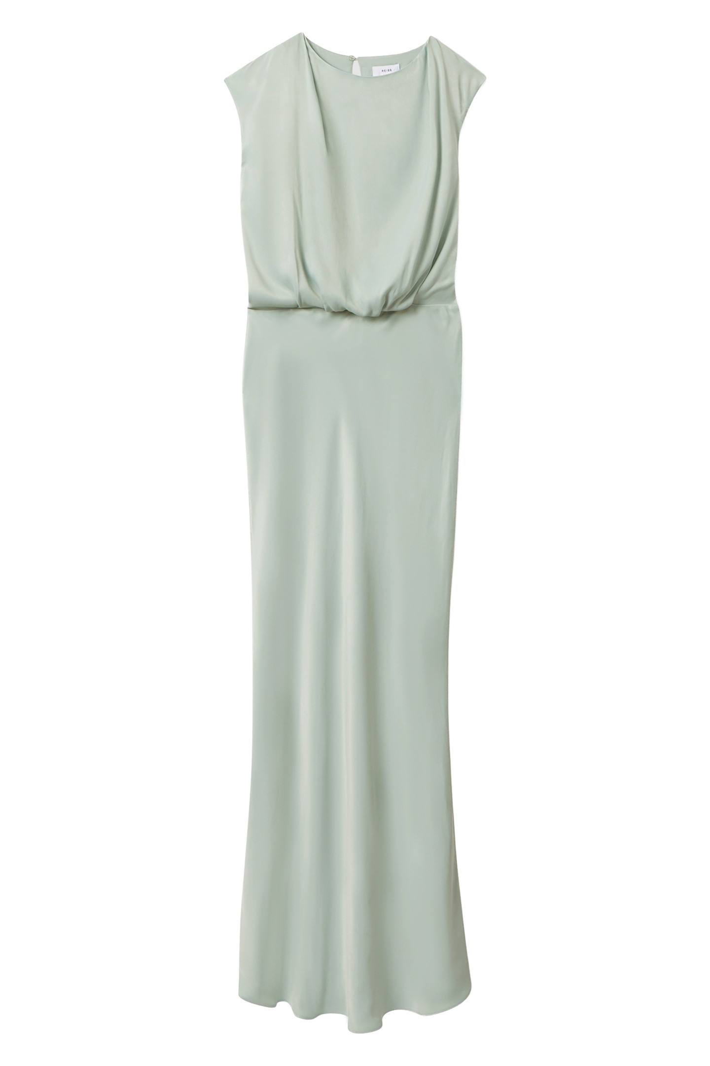 DRAPE NECK MAXI DRESS SAGE 4