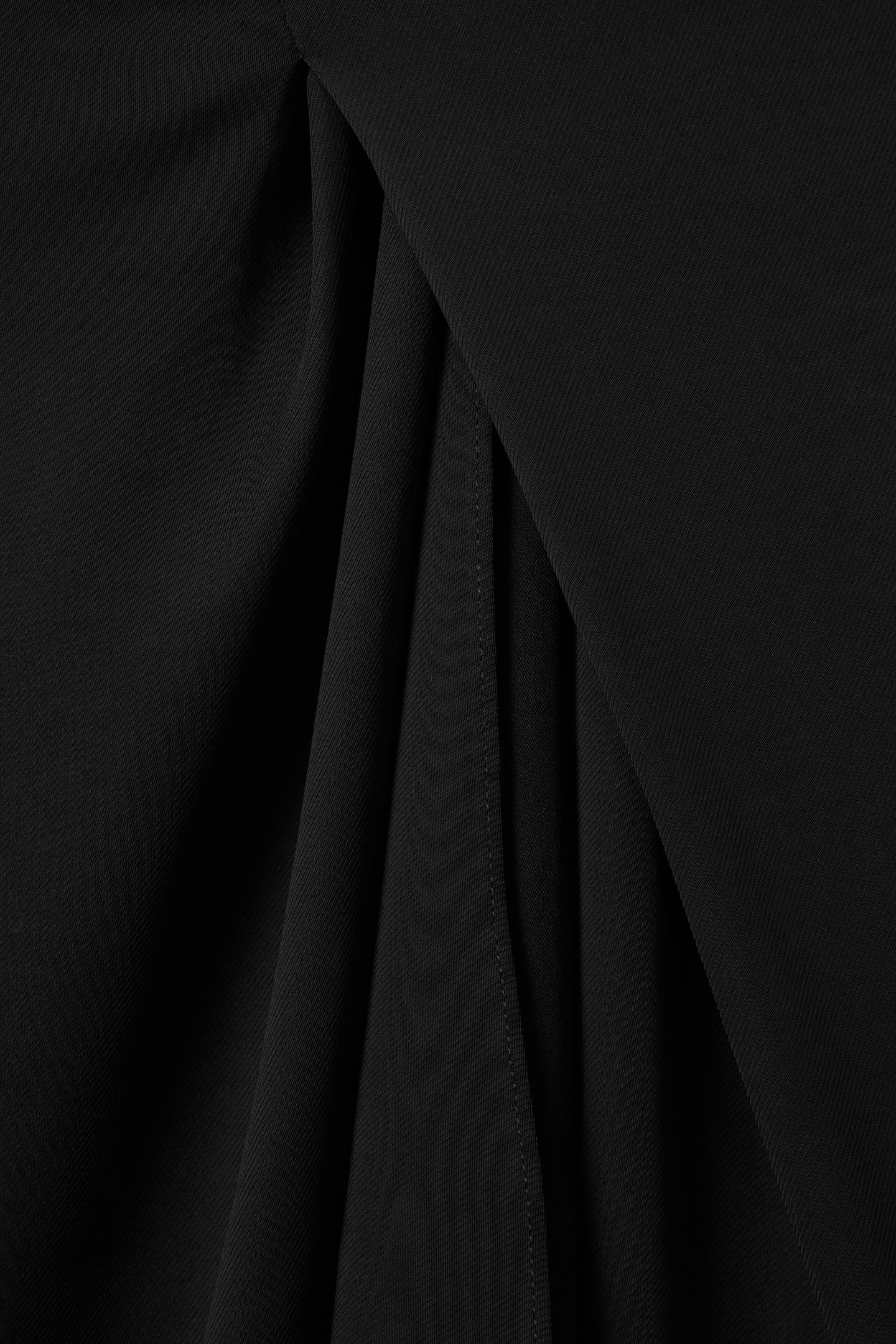 RELAXED MIDI SKIRT BLACK 6