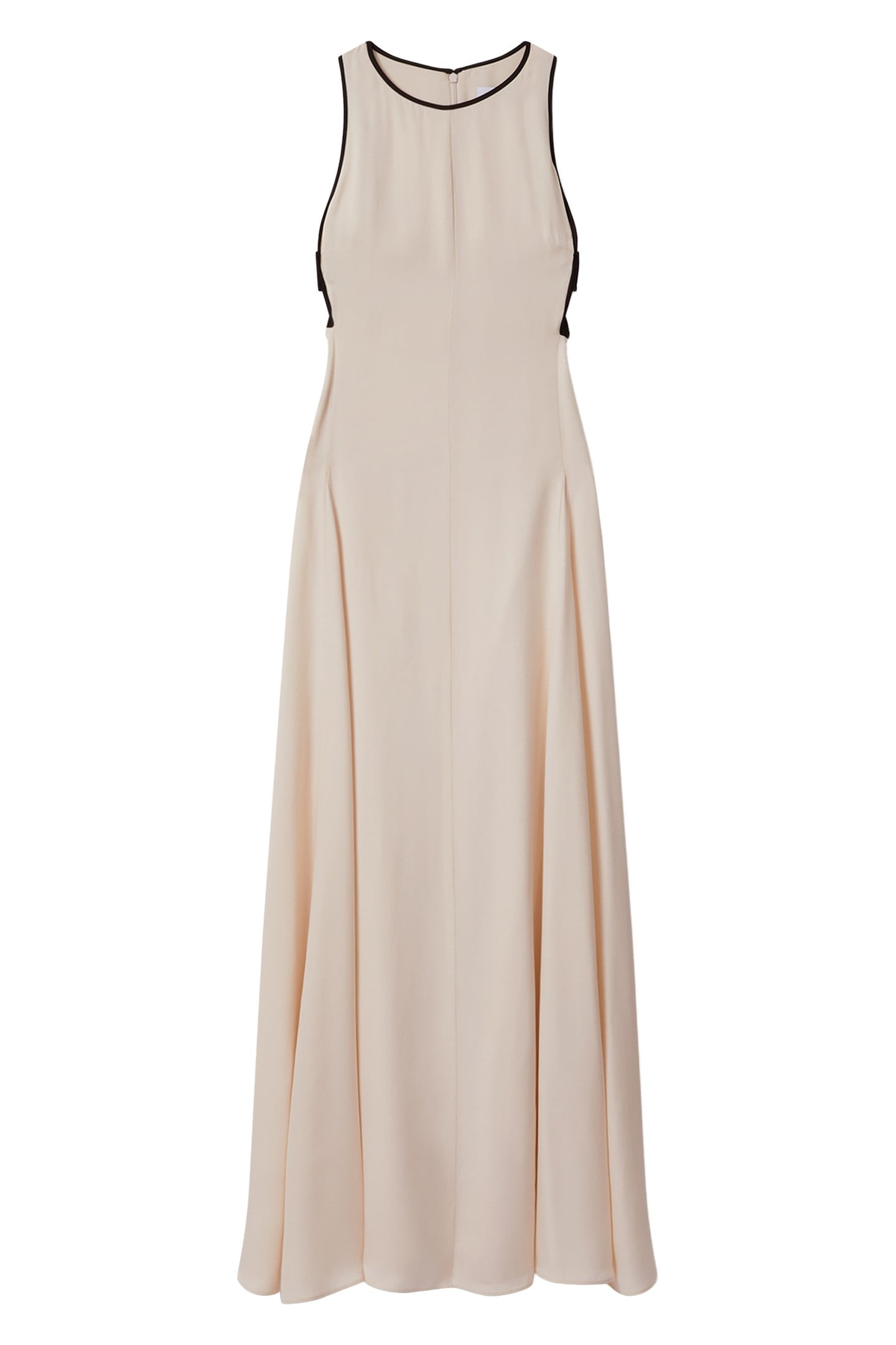 CUT OUT MAXI DRESS WHITE 4