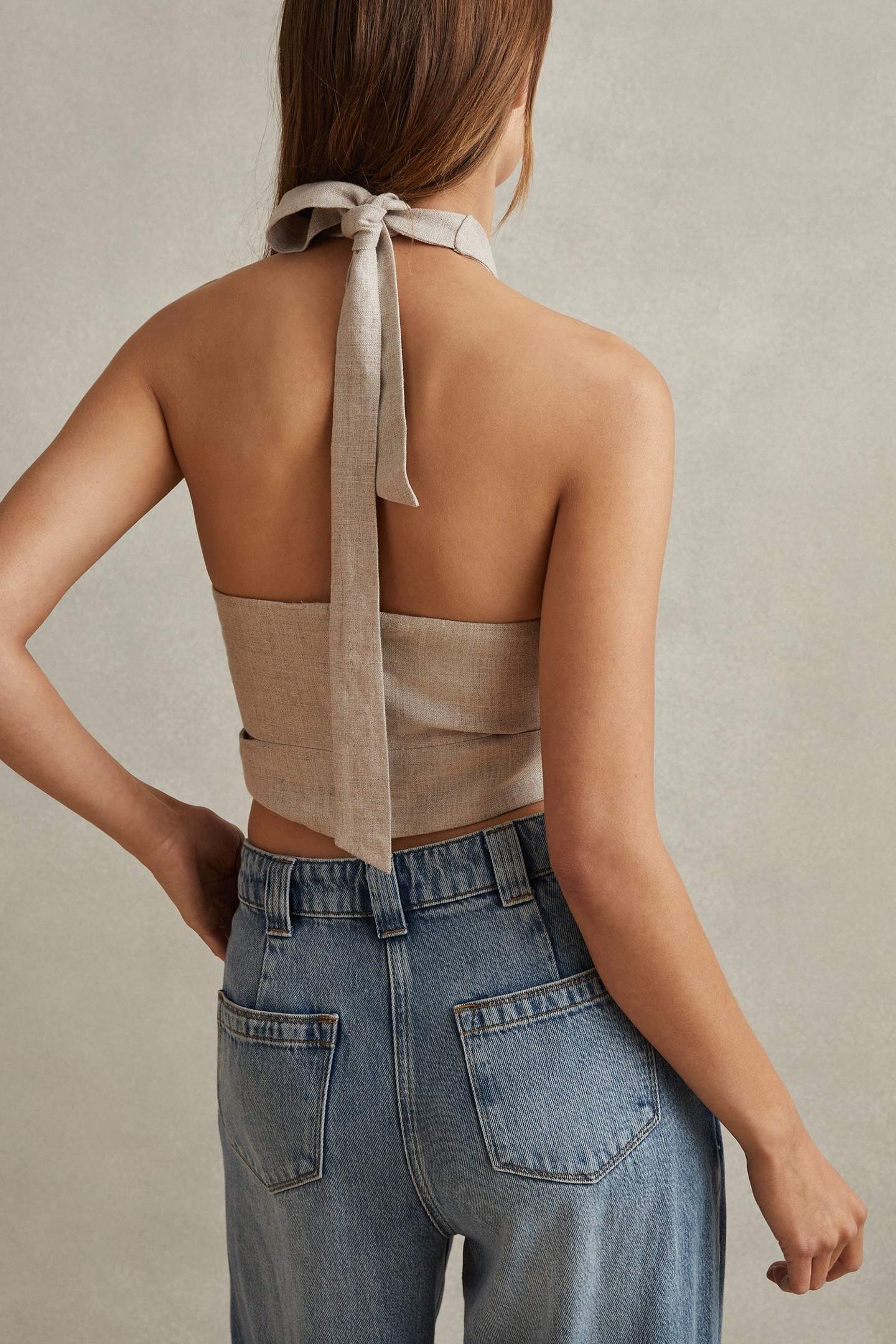 HALTER OCCASION TOP NEUTRAL 2