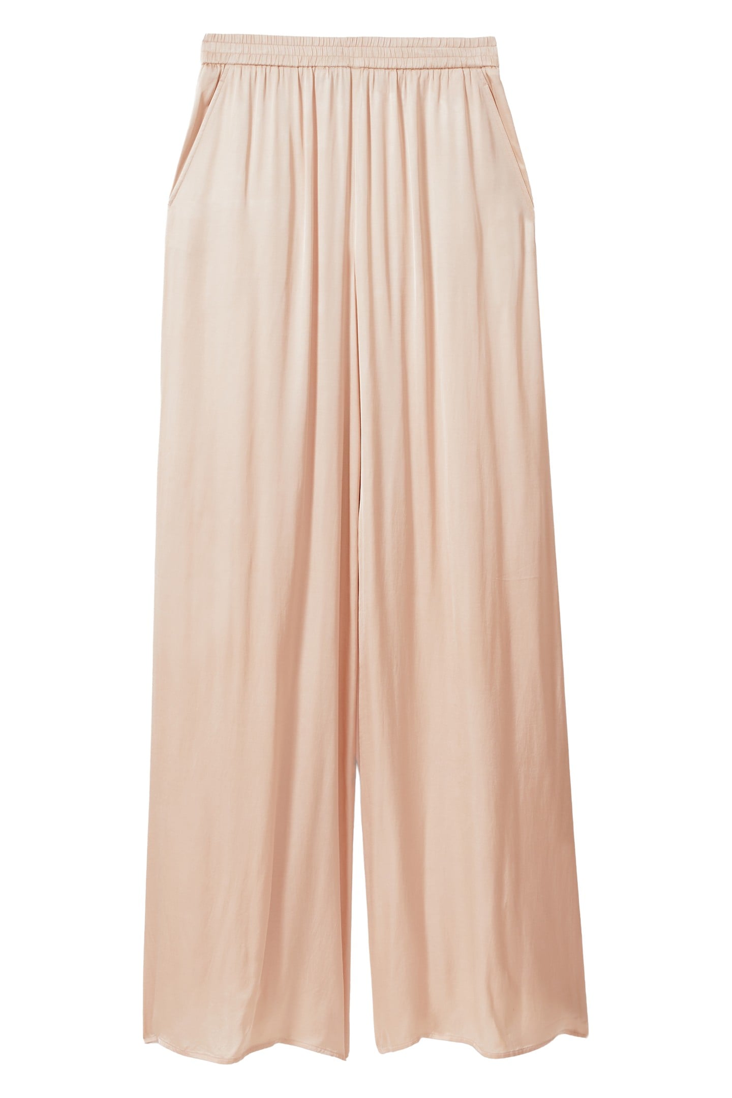 WIDE LEG OCCASION TROUSER CHAMPAGNE 4