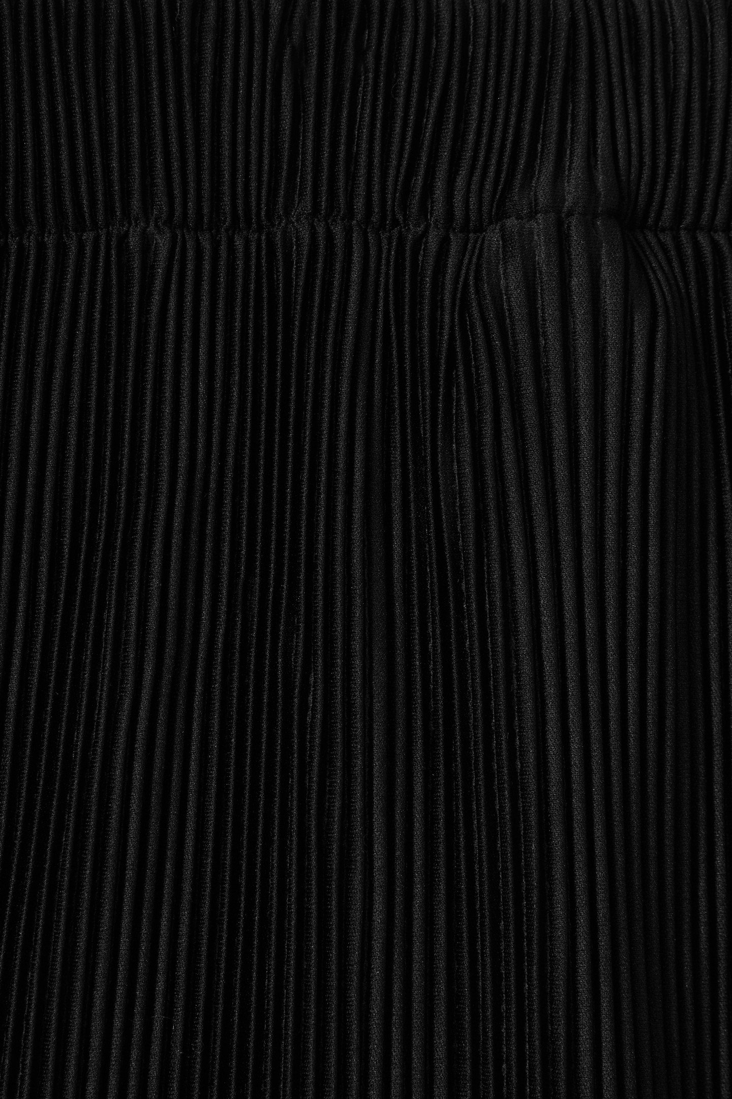 ELASTICATED WAIST PLISSE SHORT BLACK 5