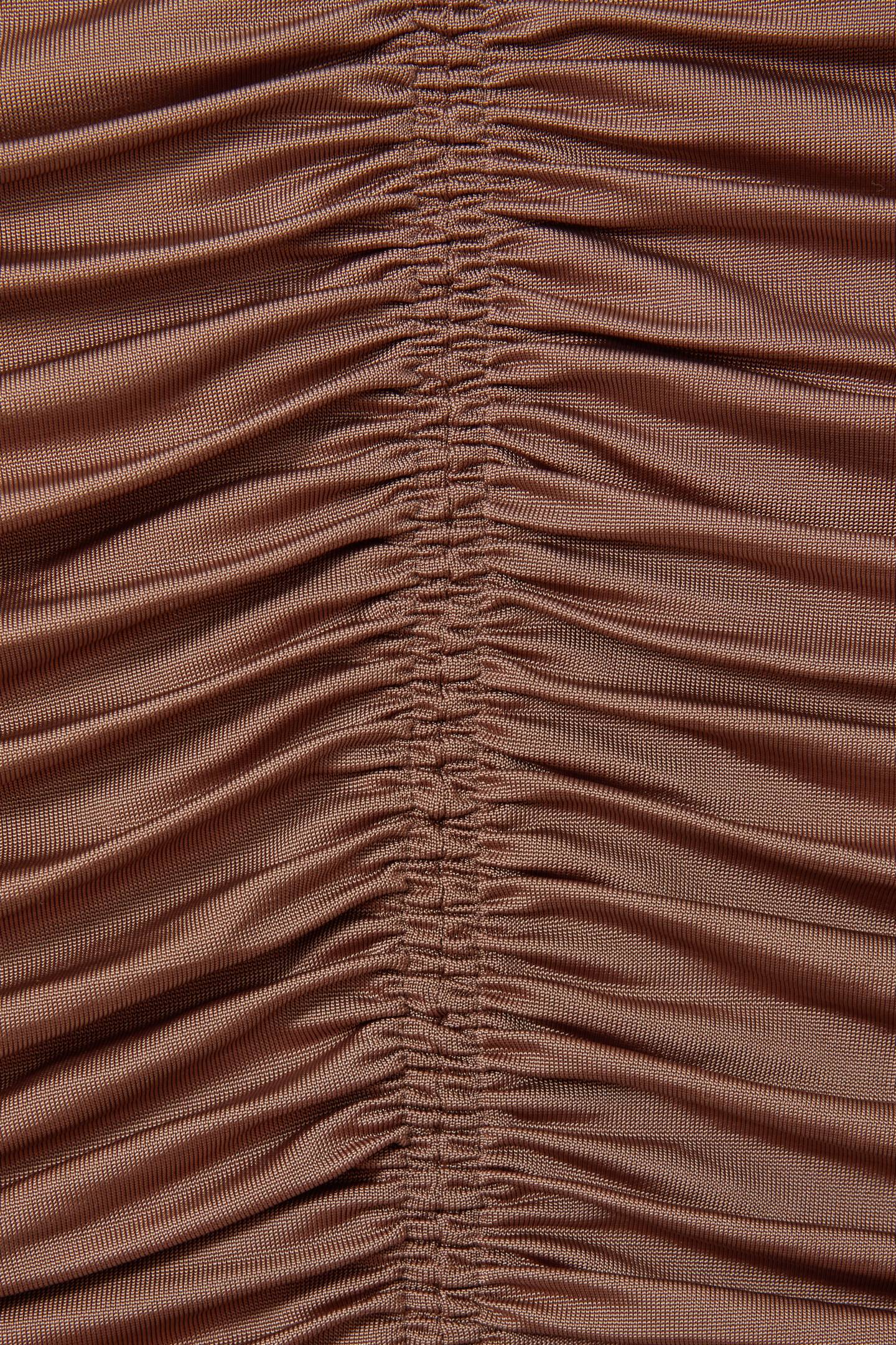 RUCHED TUBE TOP MINK 5