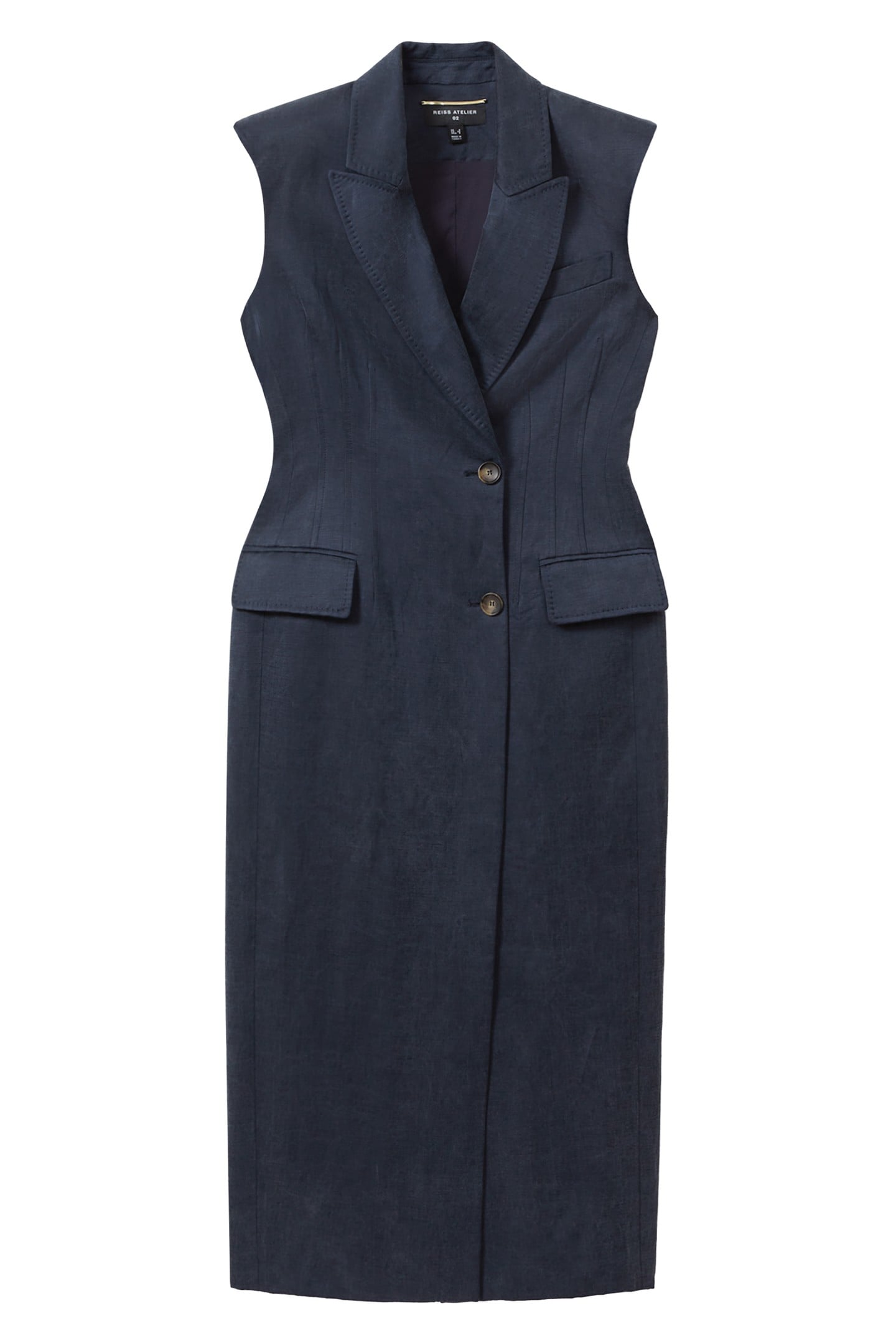NAVY CUPRO DRESS NAVY 4