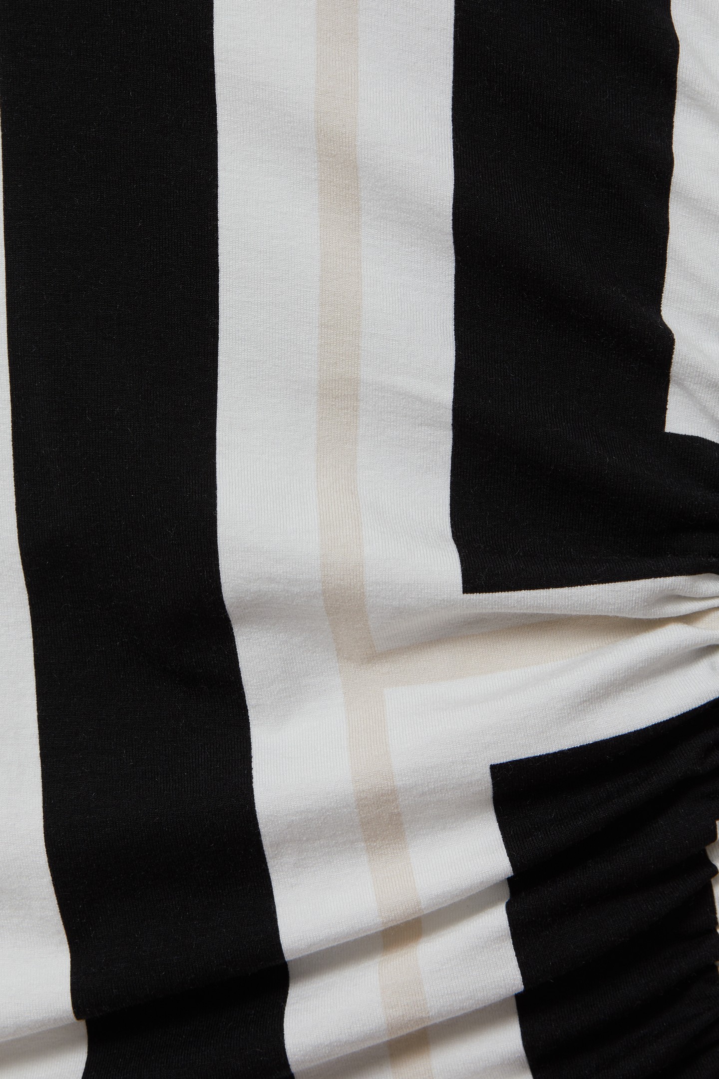 GRAPHIC BLOCKED MIDI DRESS BLACK/WHITE 5