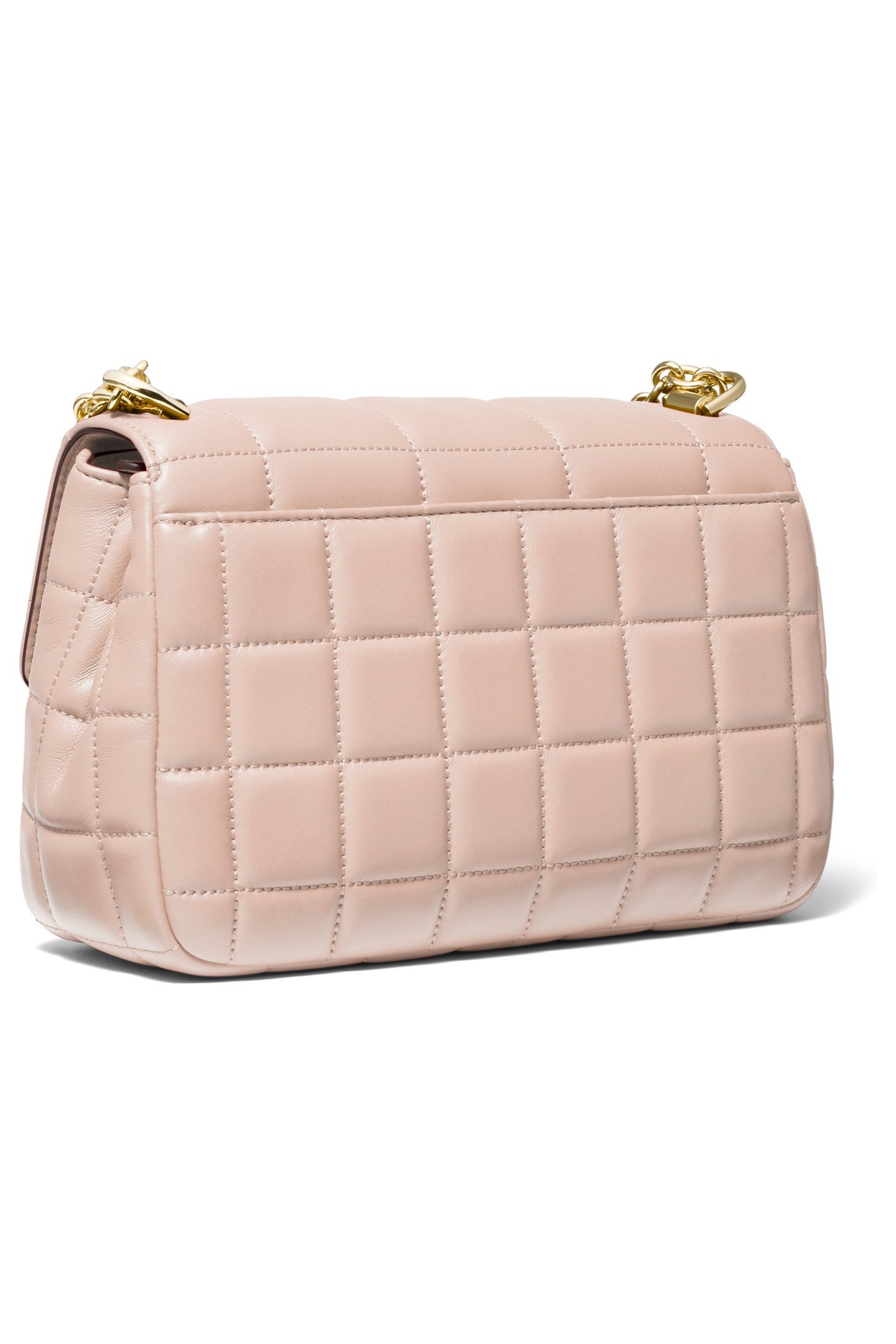 LARGE CHAIN SHOULDER BAG SOFT PINK 3