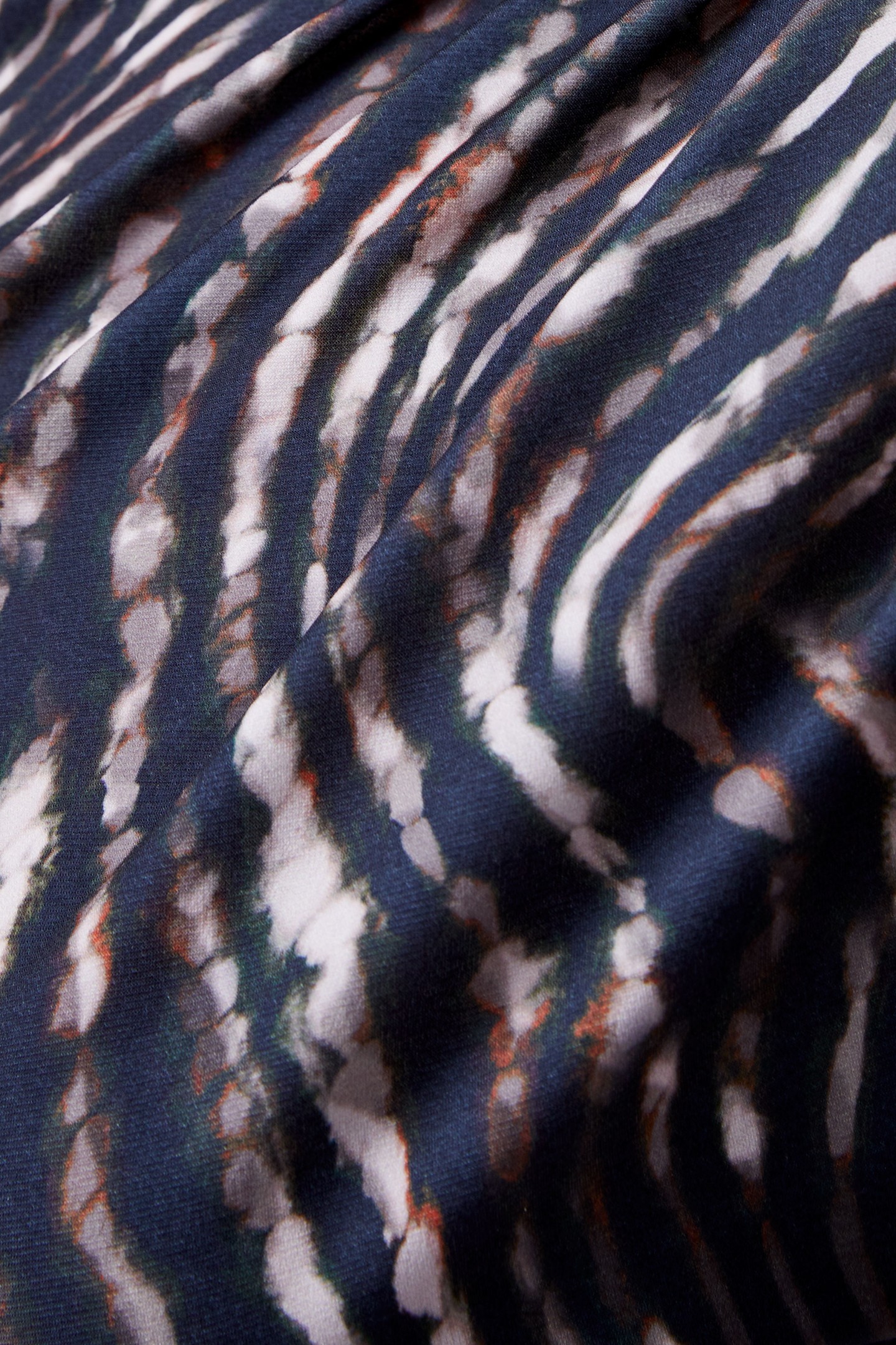 ZINA PORTIA SS TEE BROWN MULTI 4