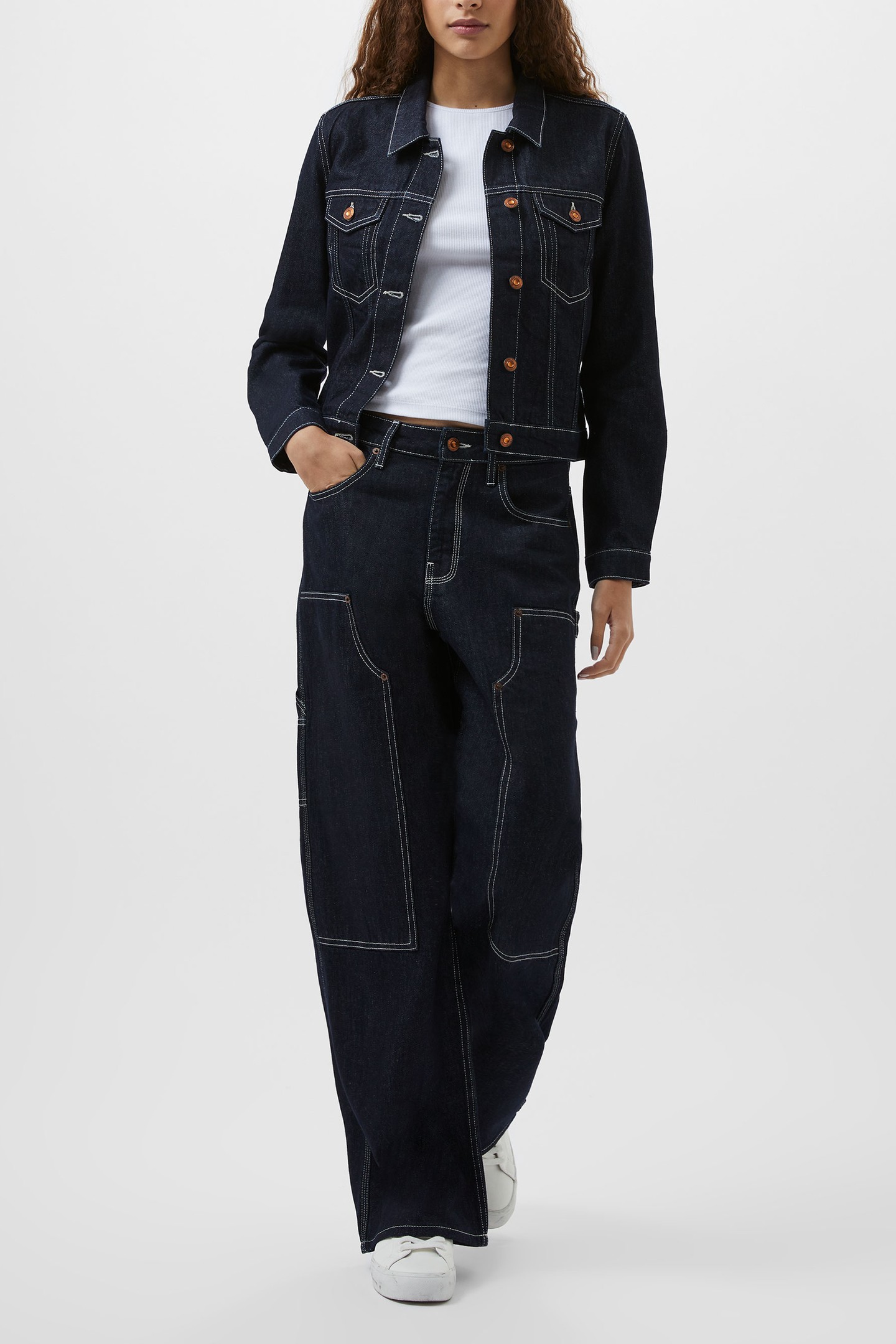 DENVER DENIM JACKET CLEAN INDIGO DENIM 1