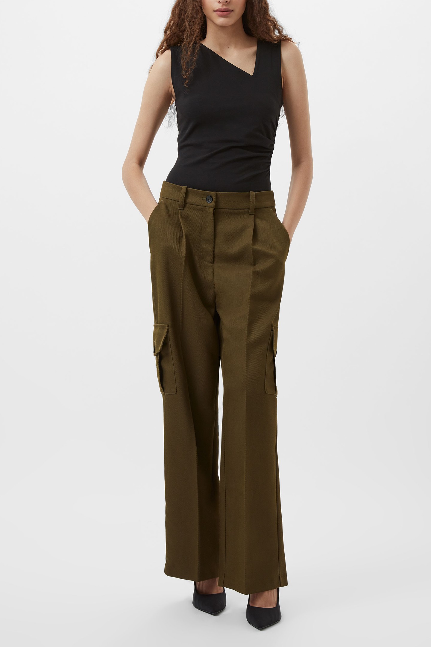 RALLIE ASYMMETRIC BODYSUIT BLACK 2