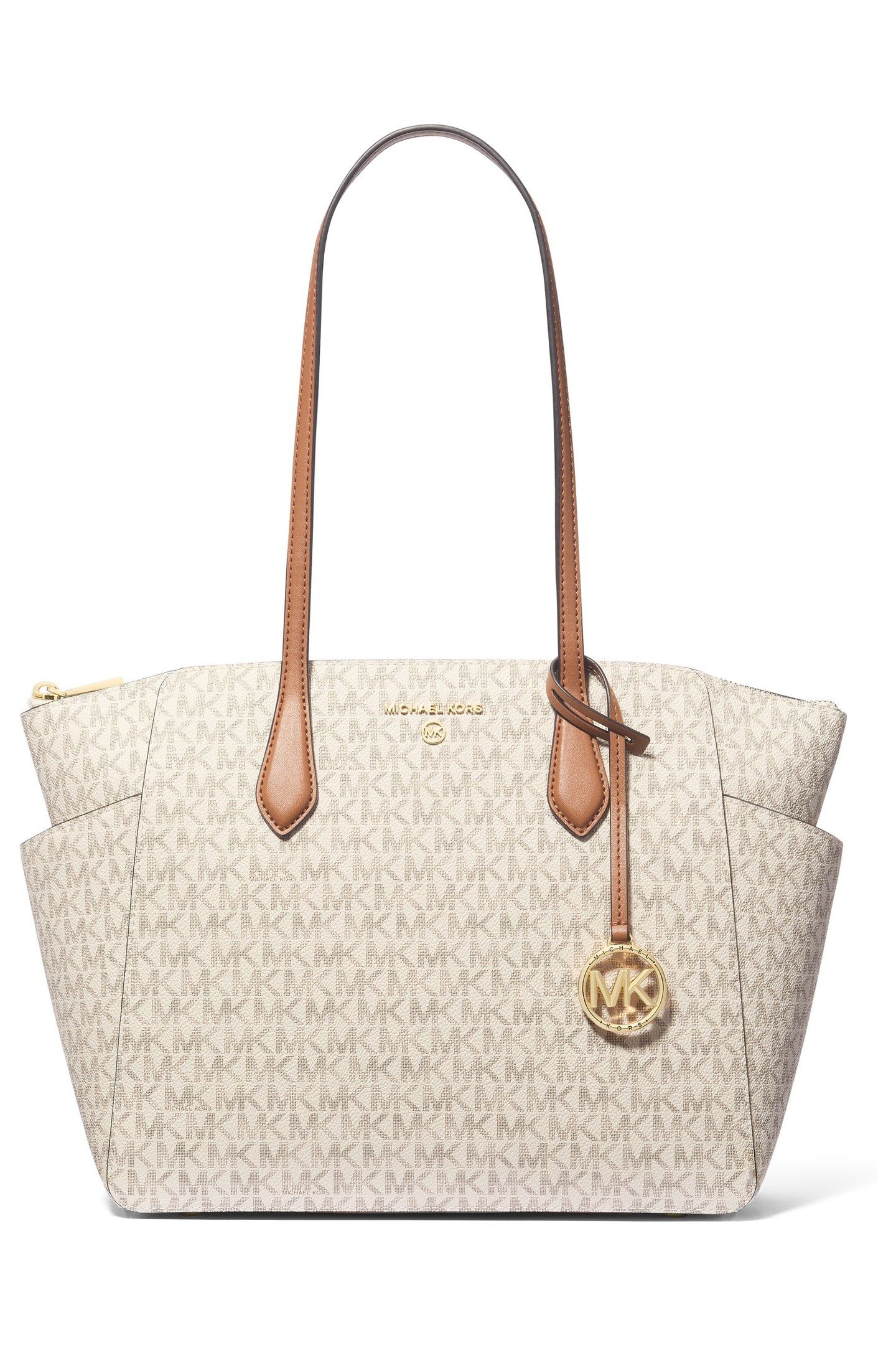 MEDIUM TOTE BAG VANILLA/ACORN 1