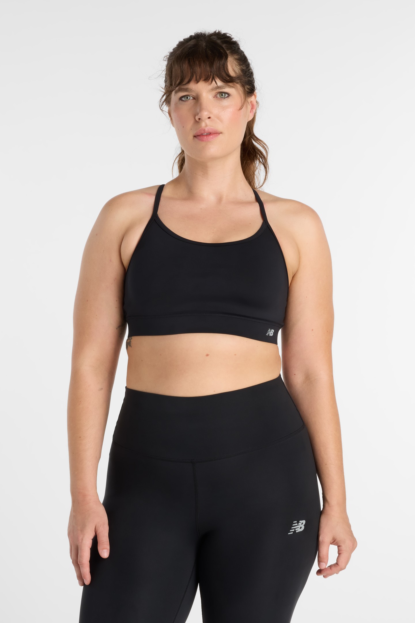 ESSENTIAL YOGA BRA BLACK (BK) 3