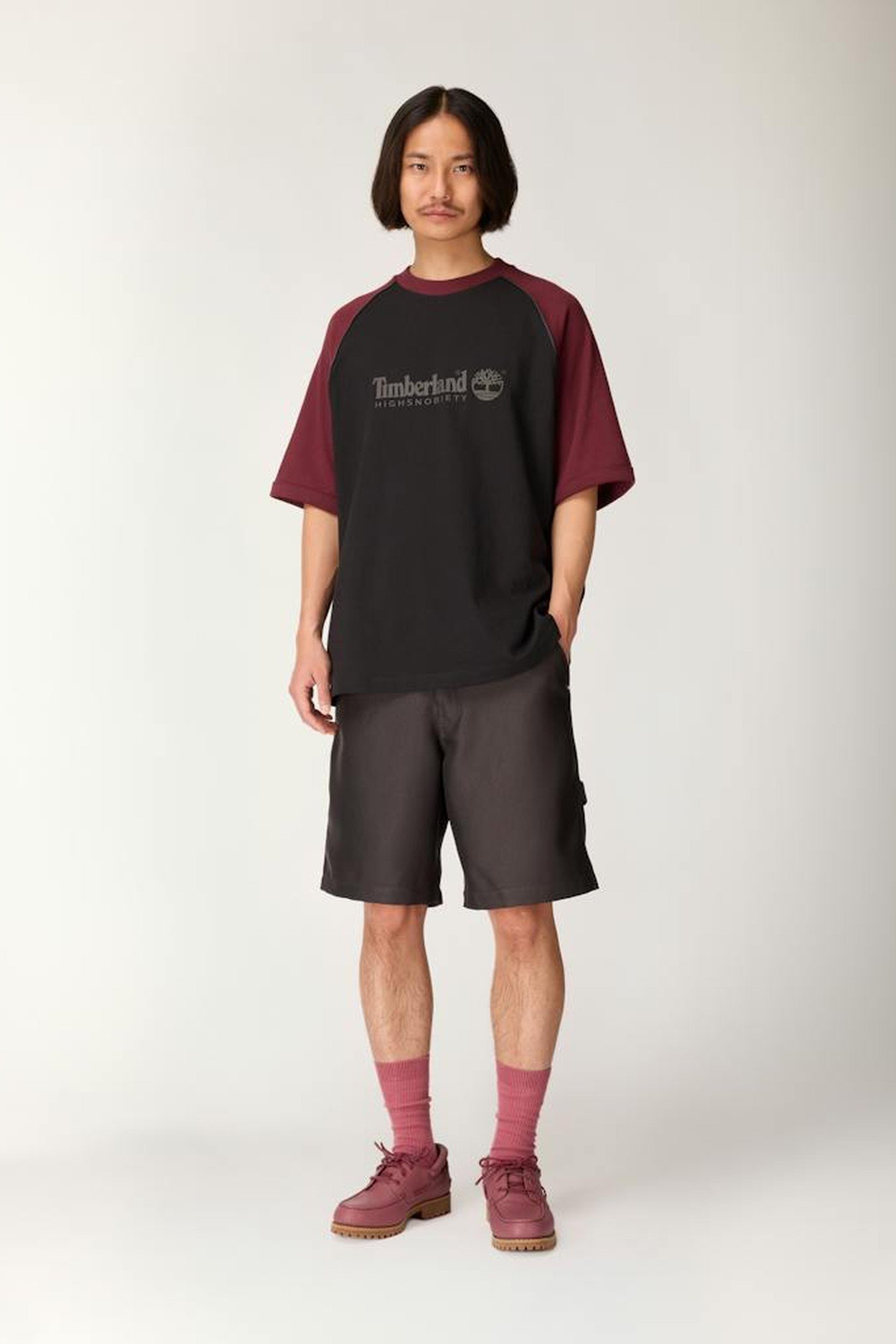 TIMBERLAND X HIGHSNOBIETY – CONTRAST SHORT SLEEVE RAGLAN 2