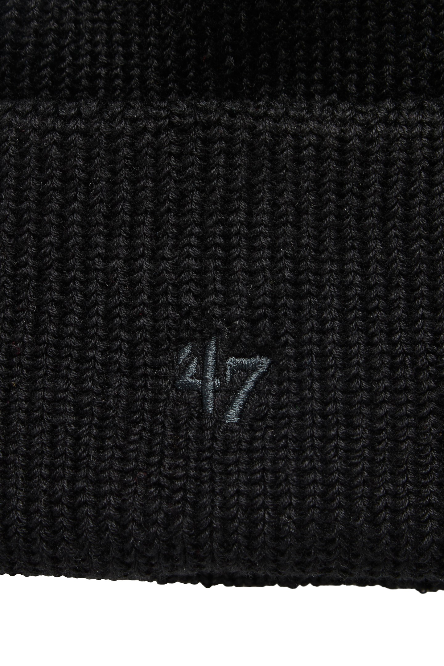 UNISEX '47 CUFF KNIT HAT BLACK 5