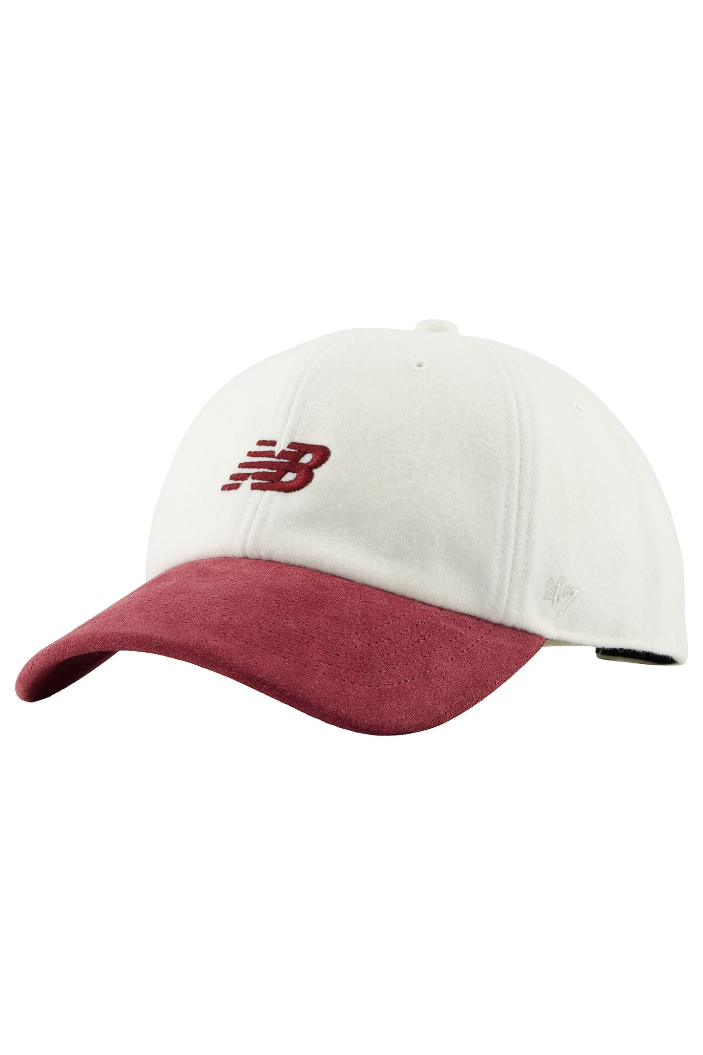 UNISEX '47 CLEAN UP WOOL SUEDE HAT MONARCH BURGUNDY HEATHER 1