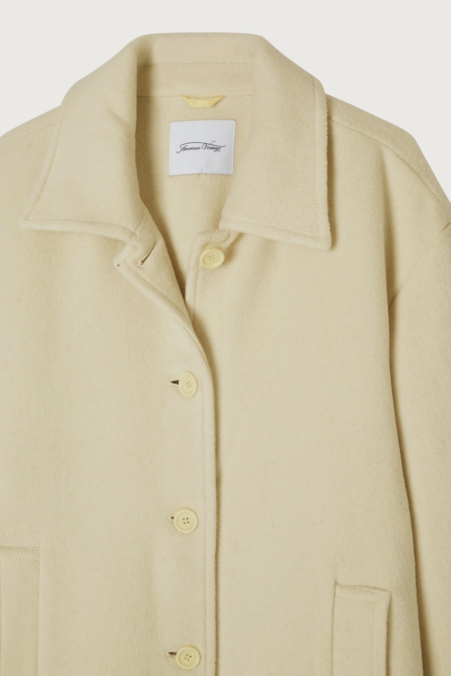 MID-LENGTH COAT WITH BUTTON-DOWN SHIRT COLLAR BOUDOIR 2