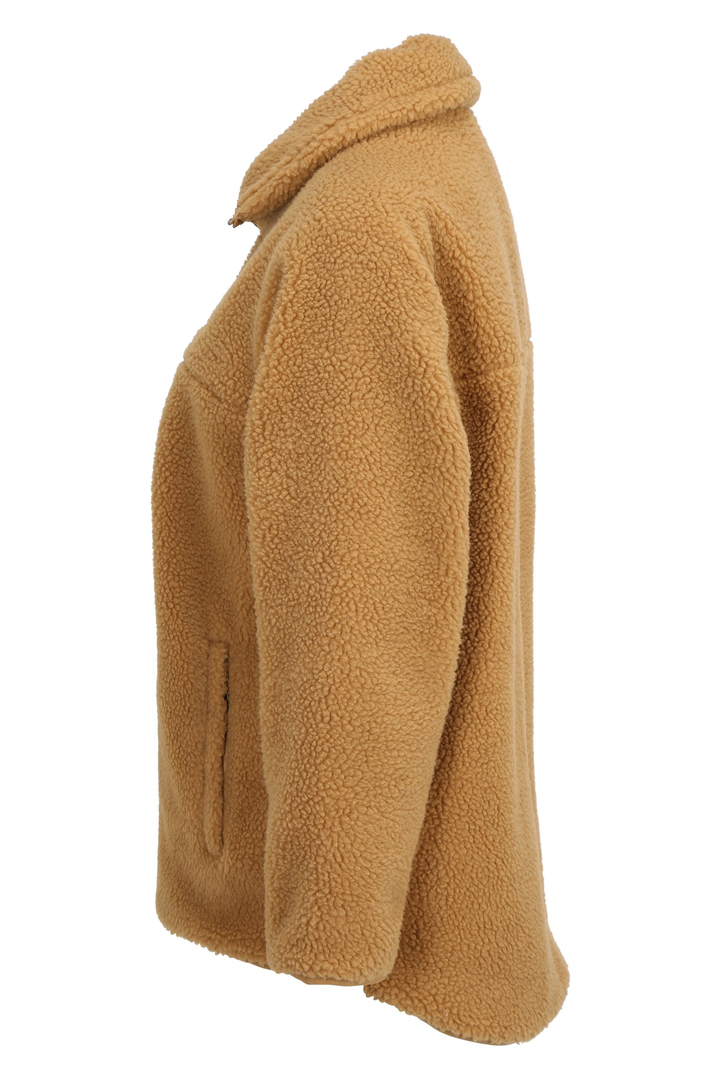 BOROVANY SHERPA JACKET ICED COFFEE 5