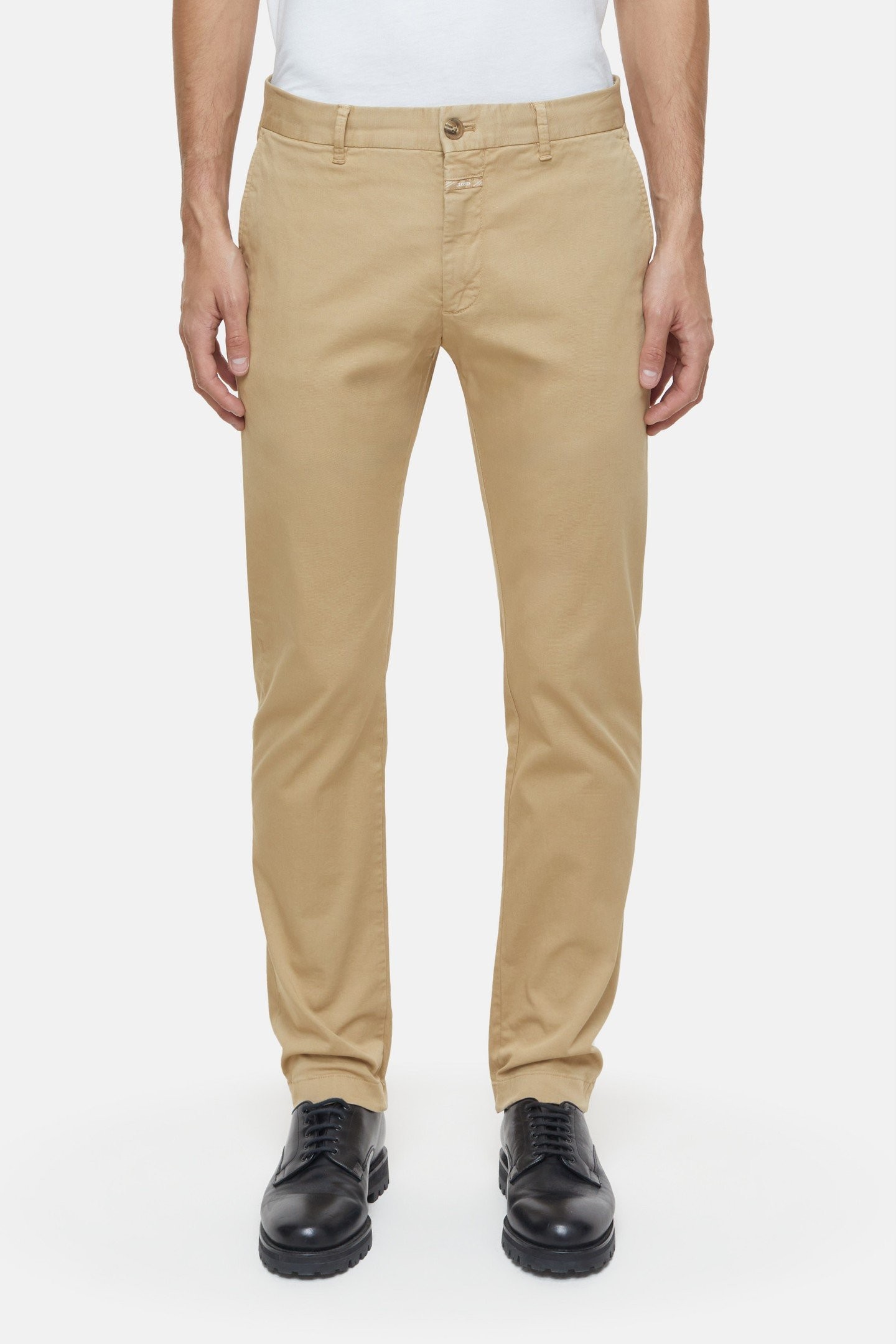CLIFTON SLIM PANTS CHINO BEIGE 4