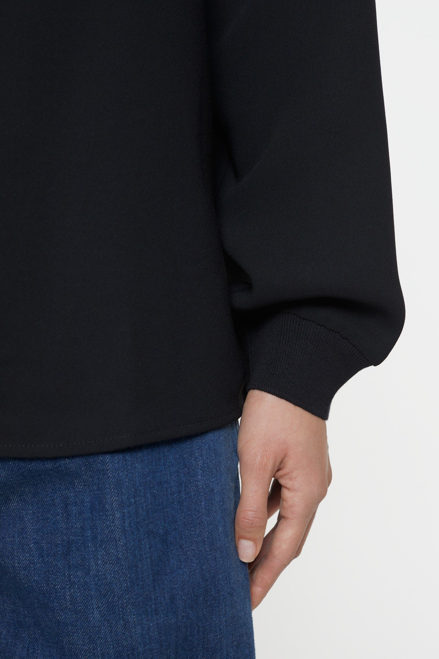 TRACK SUIT SHIRT & BLOUSES BLACK 7