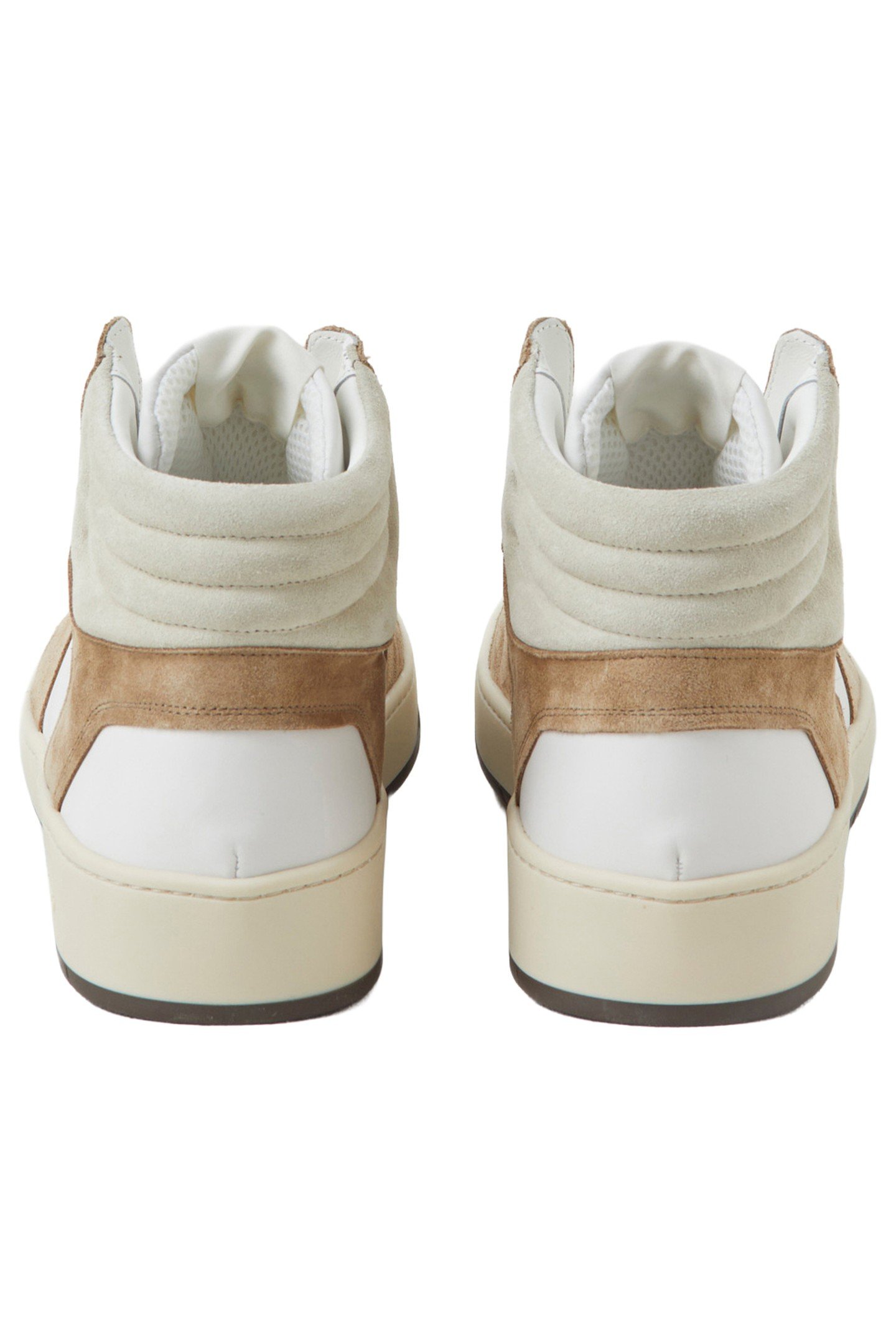 SNEAKER HIGH TOP SHOES TEAK WOOD 1