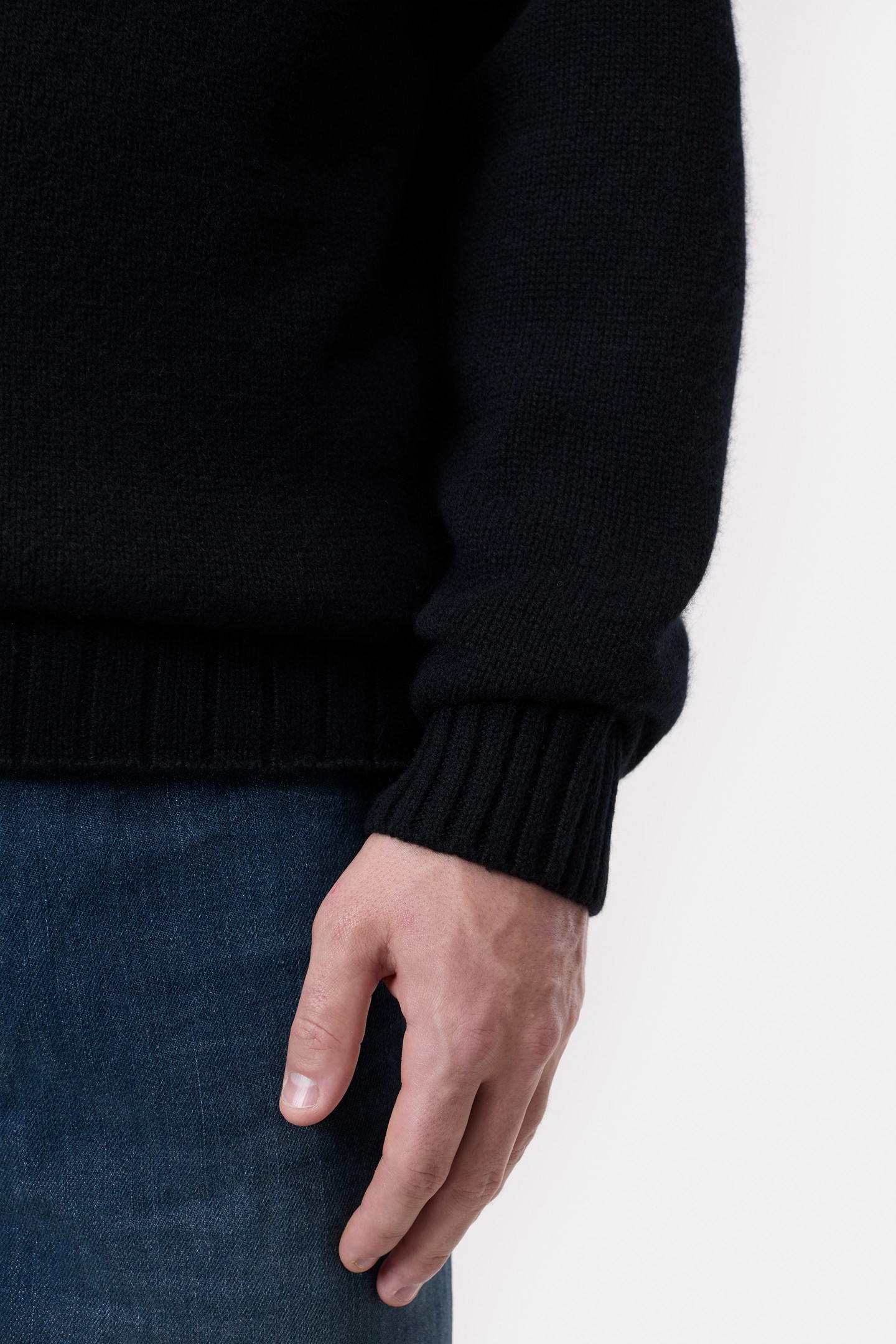 TURTLENECK JUMPER KNITS BLACK 6