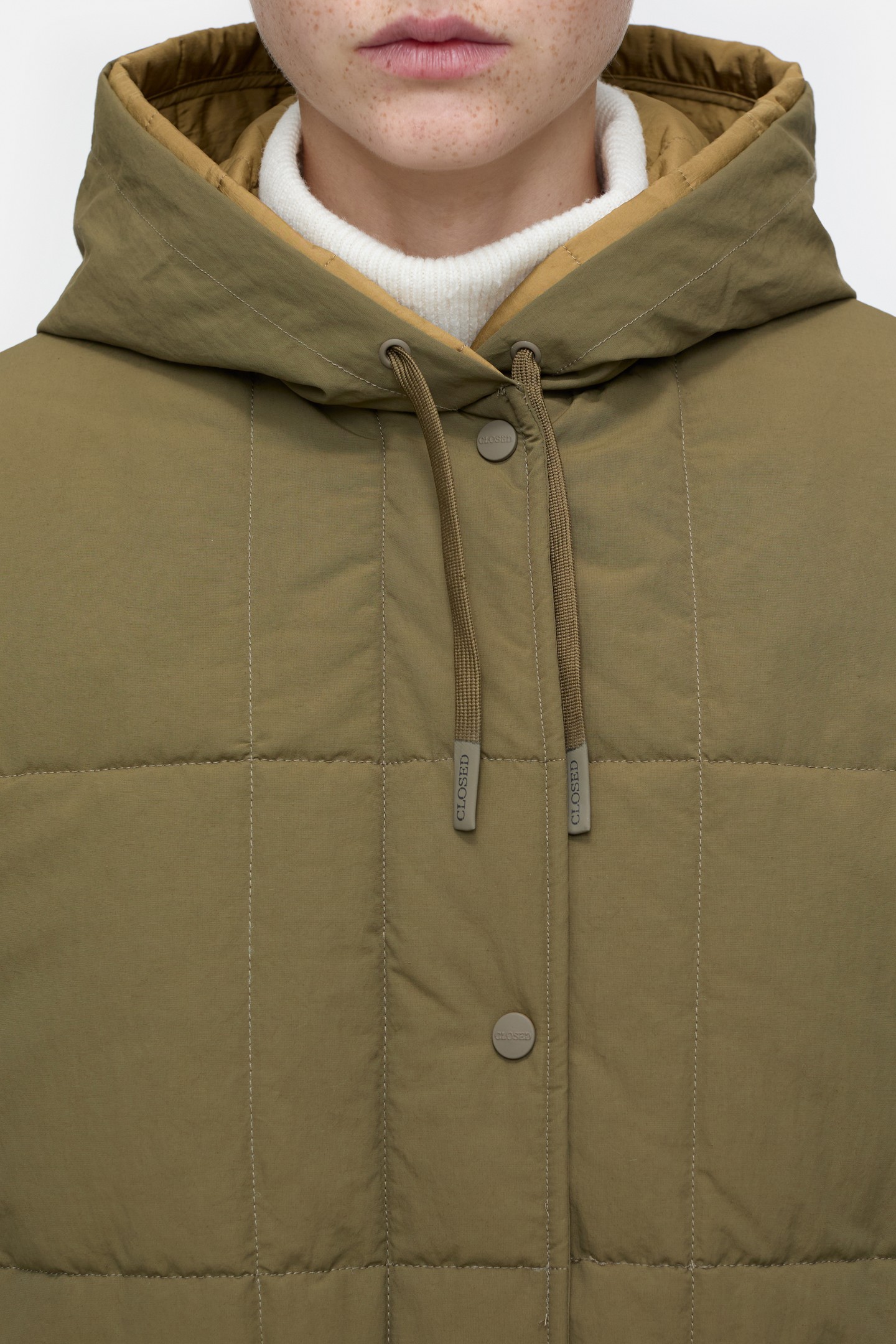 QUILTED COAT JACKET VER GREEN 5