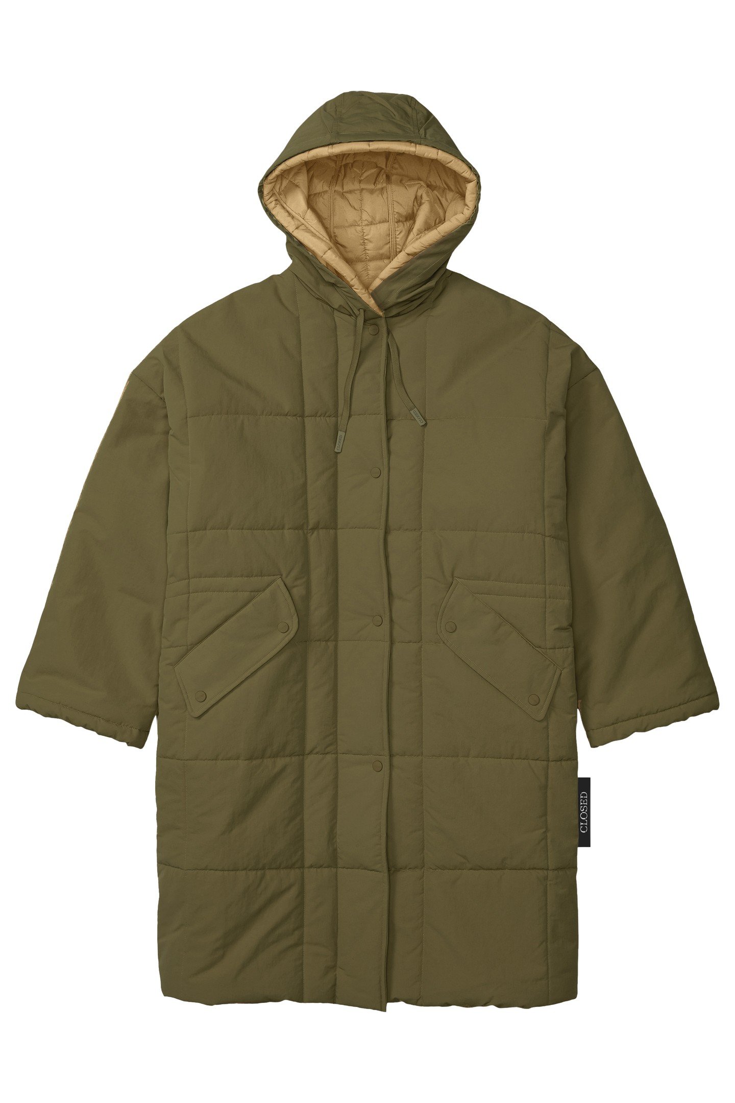 QUILTED COAT JACKET VER GREEN 4