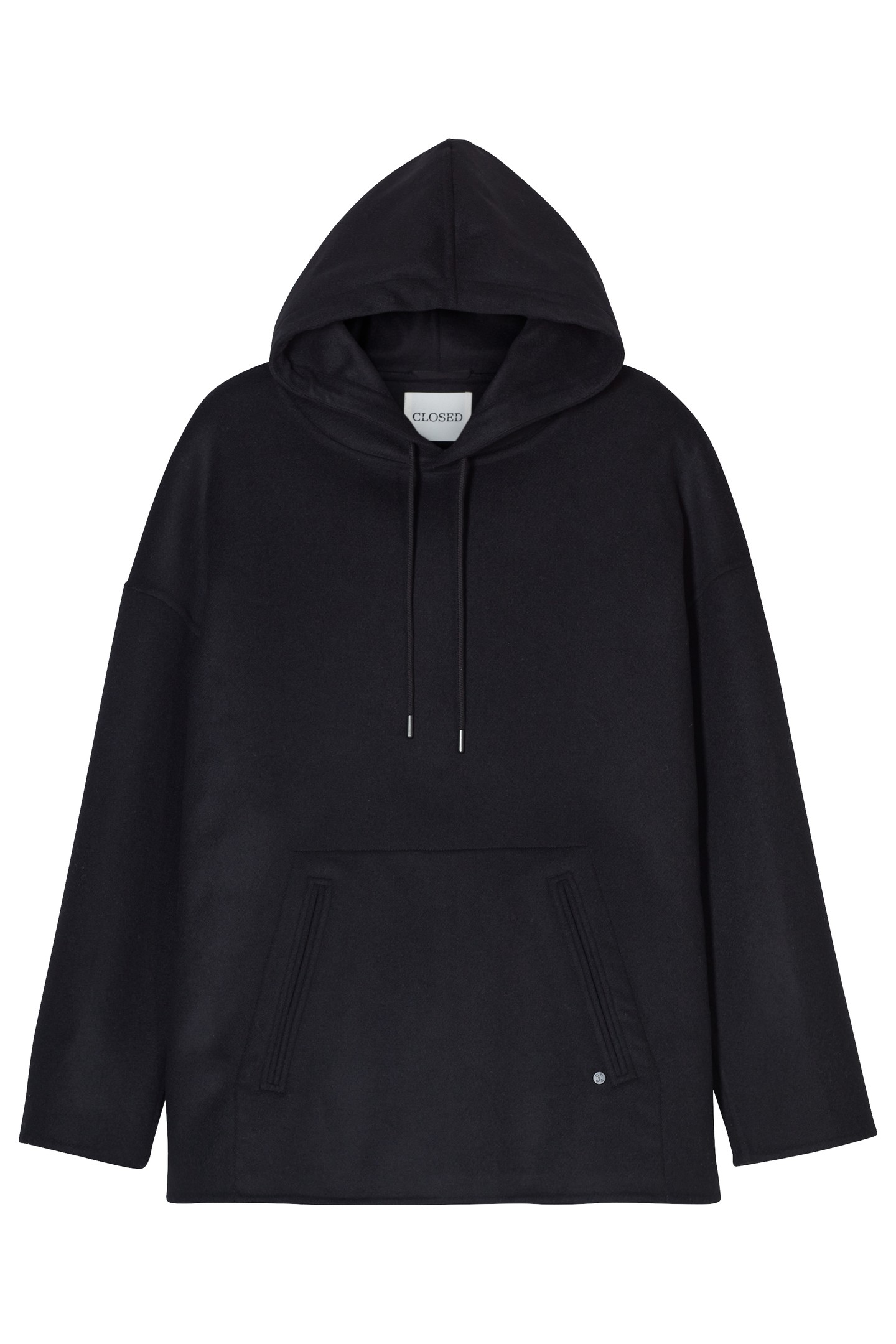 WOOLEN HOODIE BLACK 4