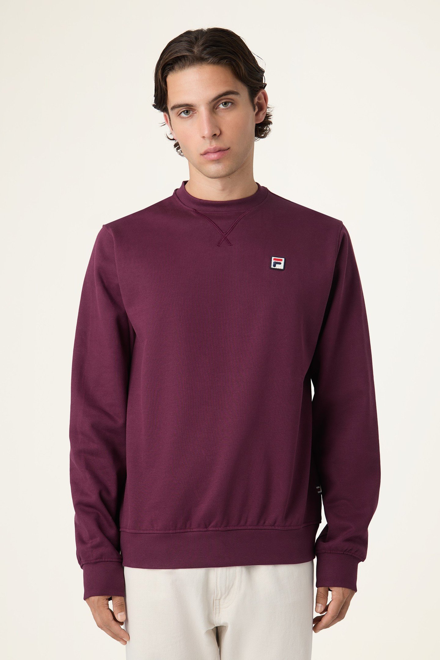 BIELLA REGULAR CREWNECK SWEATSHIRT FIG 1
