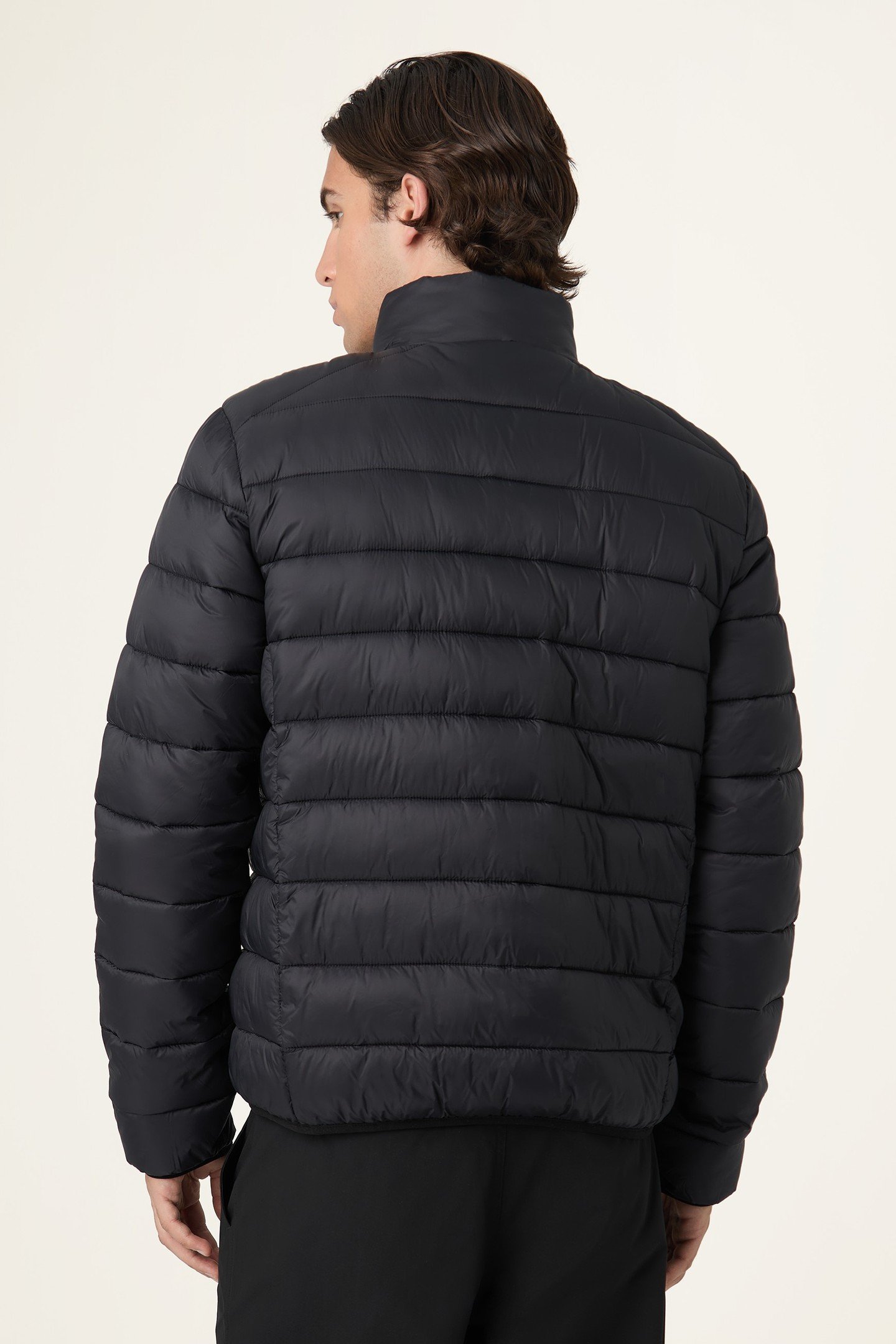 MILANO REGULAR THIN PUFFER JACKET BLACK 3