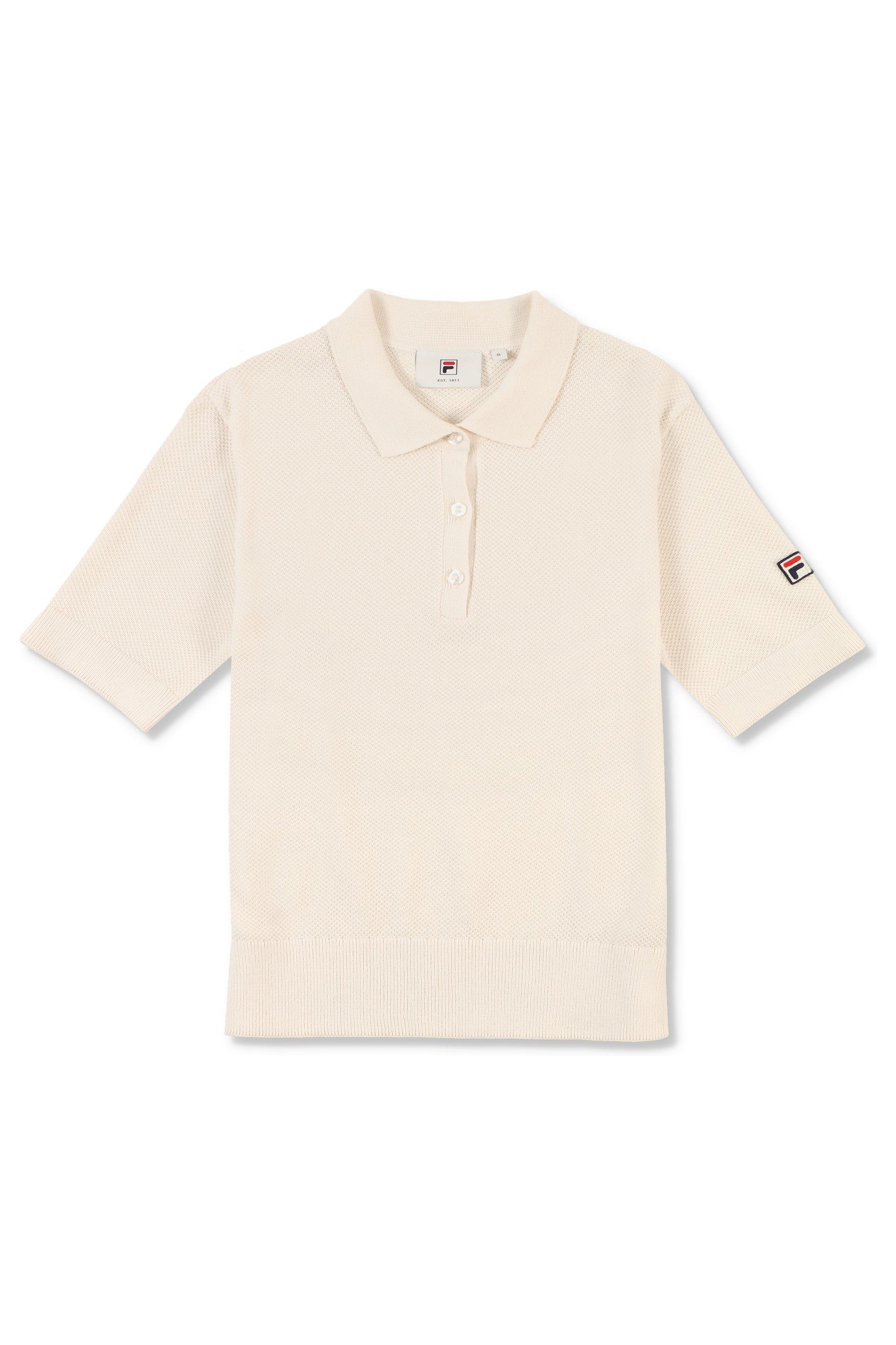 BB1 SLIM PIQUE KNIT POLO TEE EGRET 5