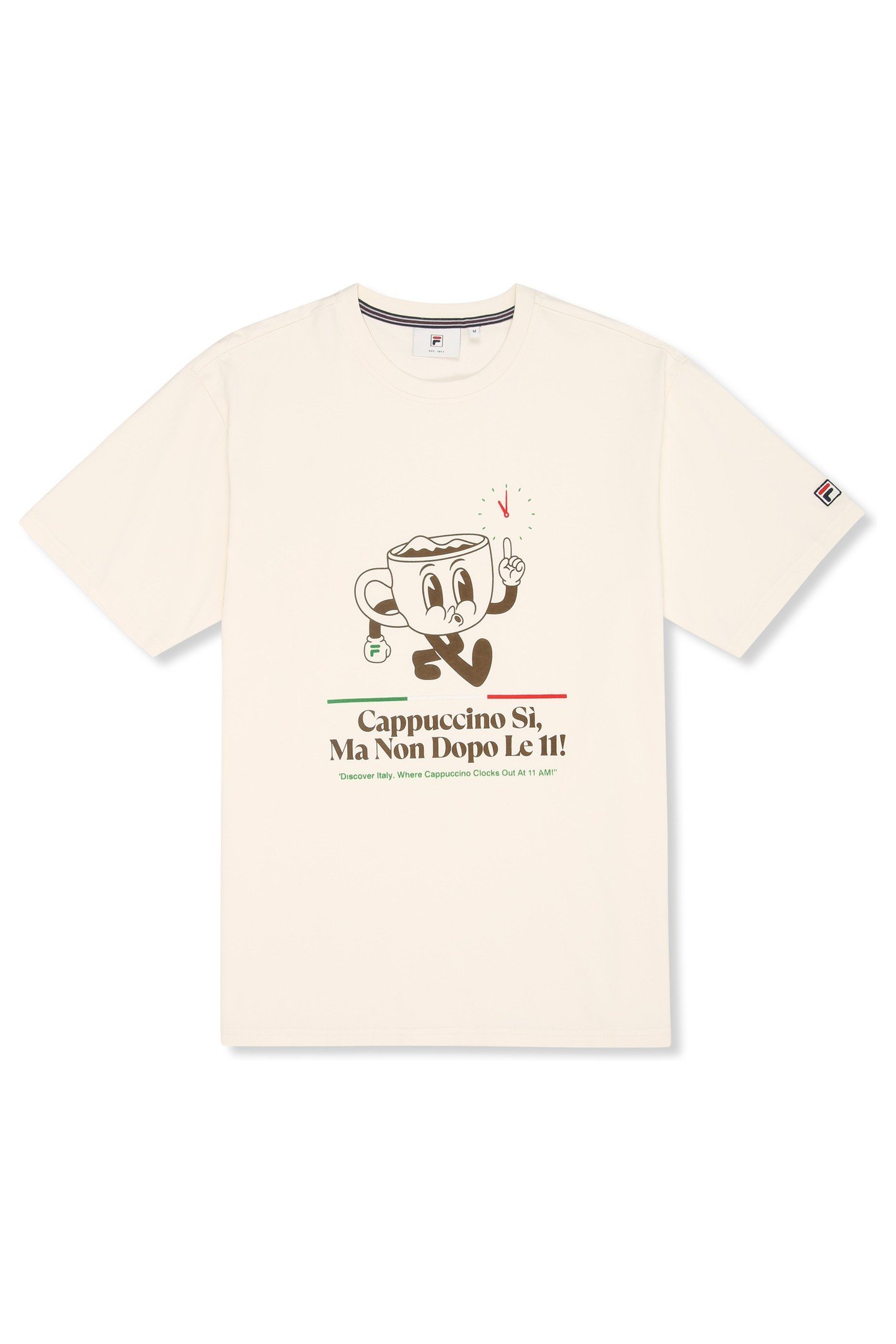 NAVIGLI CAFFÉ RELAXED GRAPHIC T-SHIRT EGRET 6