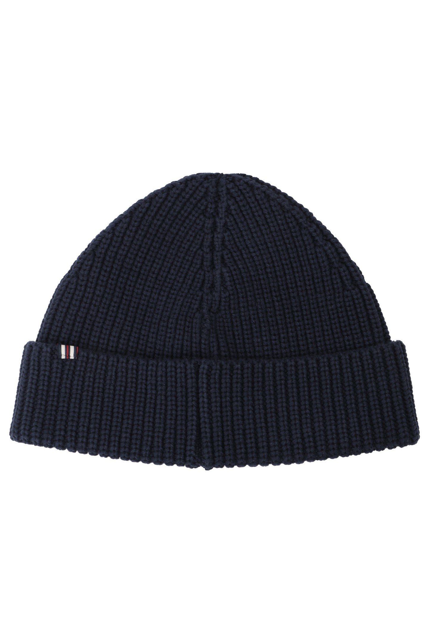 UNISEX BIELLA FISHERMAN LOGO BEANIE BLACK IRIS 1