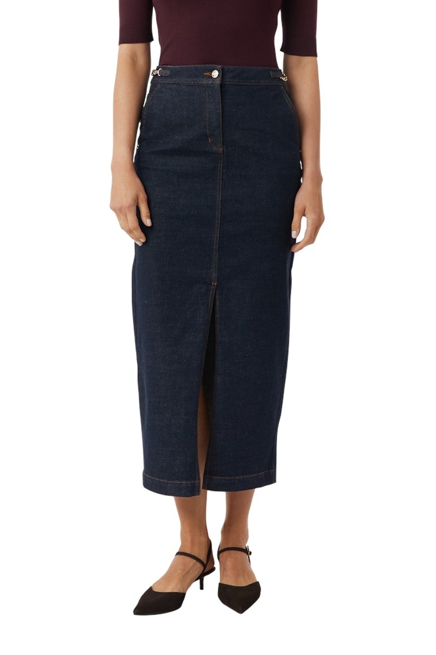 COMMA SKIRT BLUE DENIM 3