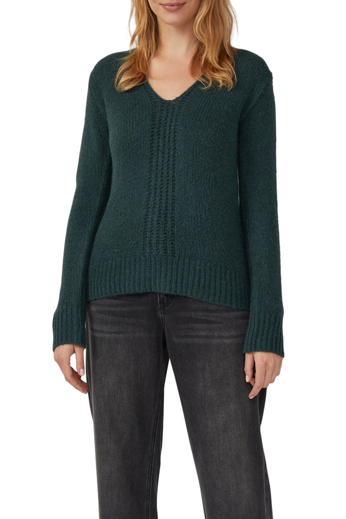 S.OLIVER PULLOVER BLUE GREEN 2